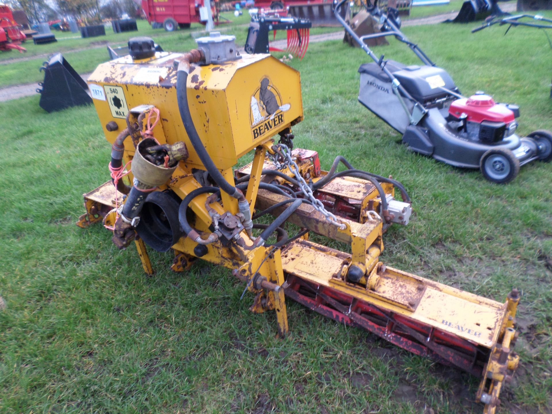 Beaver Groundcare 7ft mower with with PTO shaft