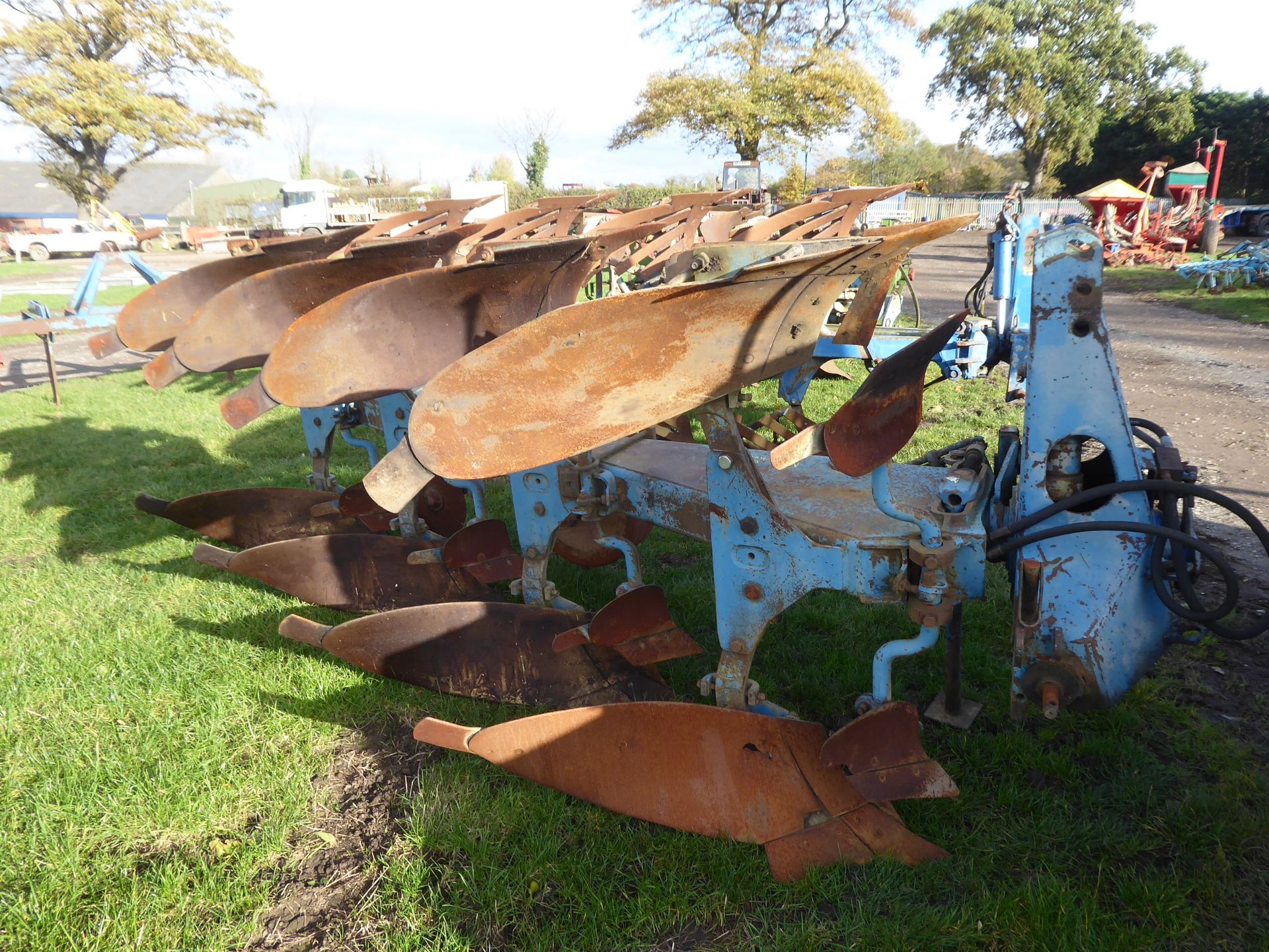 Ransome 4F reversible plough