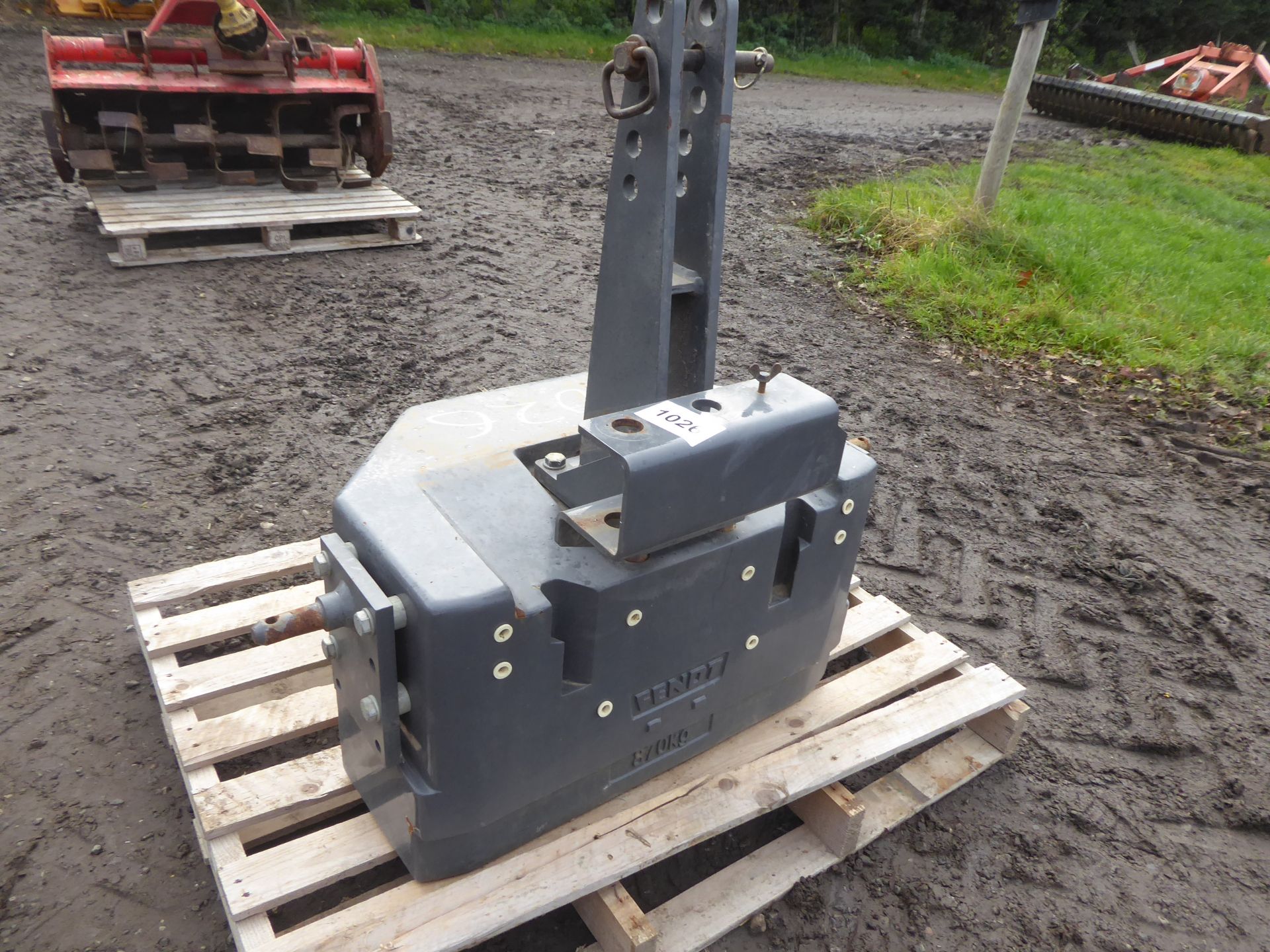 Fendt front weight block, as new