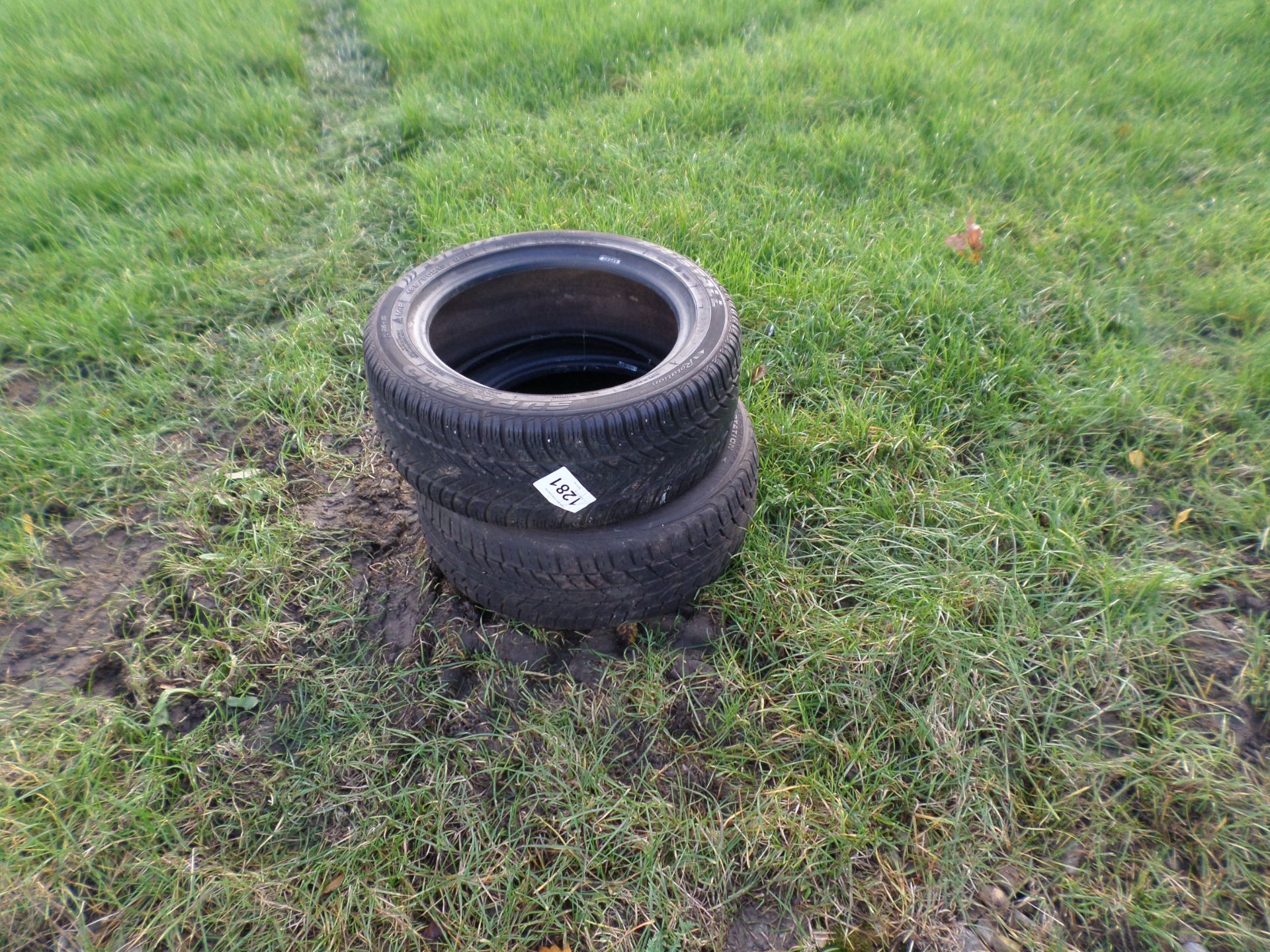 2 x 195/50/15 tyres NO VAT