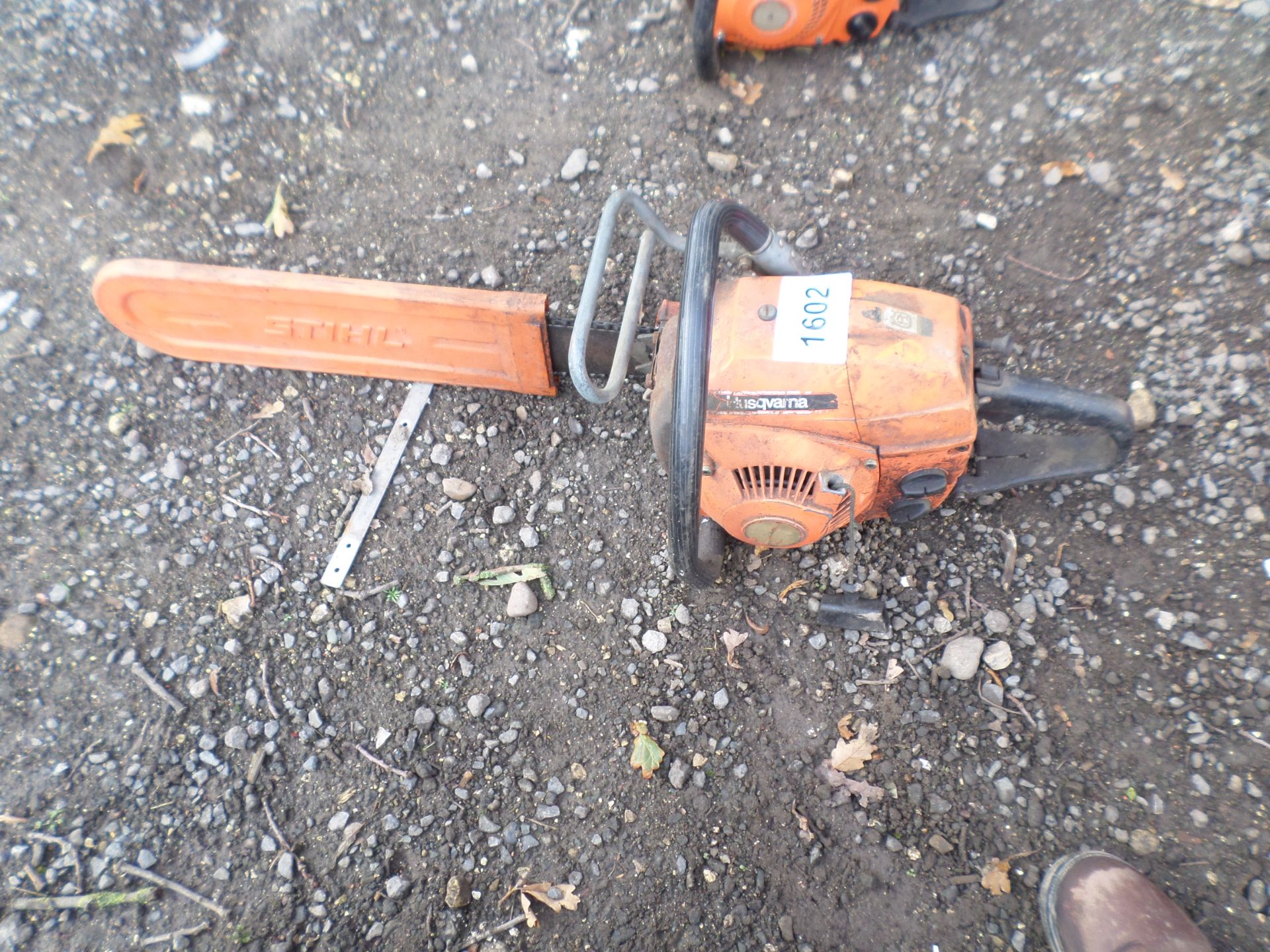 Husqvarna petrol chainsaw