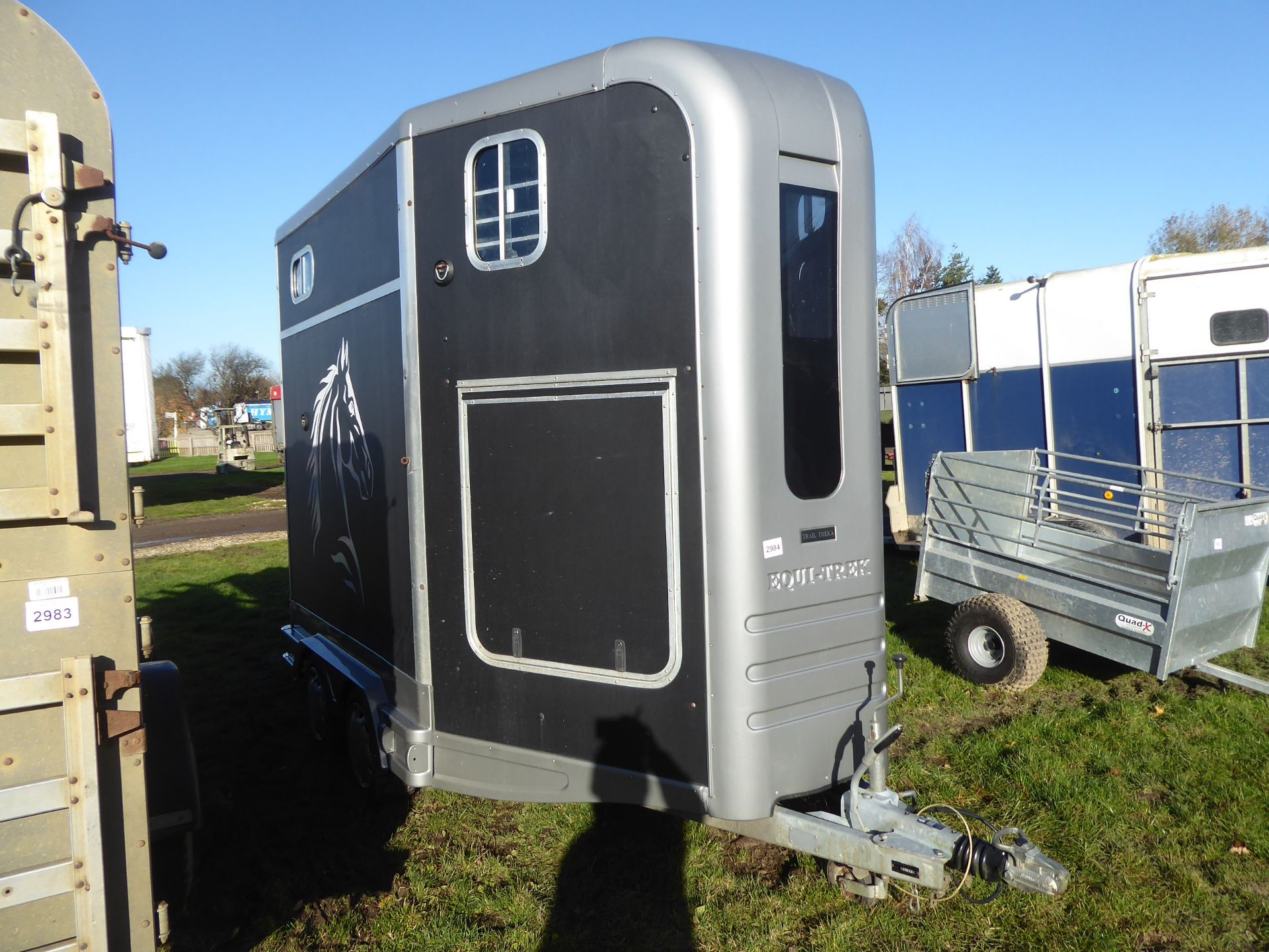 Equi-Trek Trail Trekka L horse trailer c/w handbook and keys NO VAT - Image 2 of 5