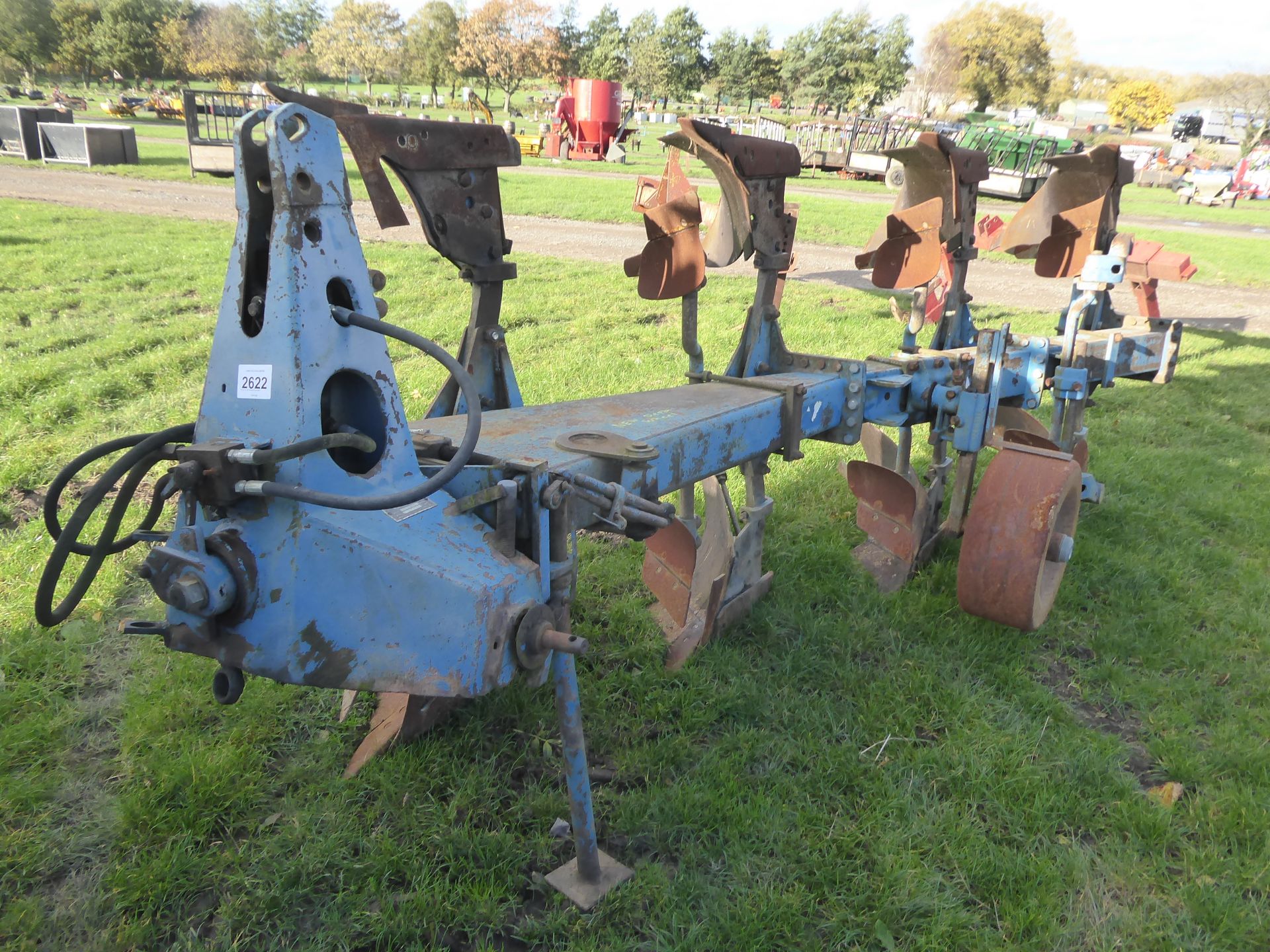 Ransome 4F reversible plough - Image 2 of 2
