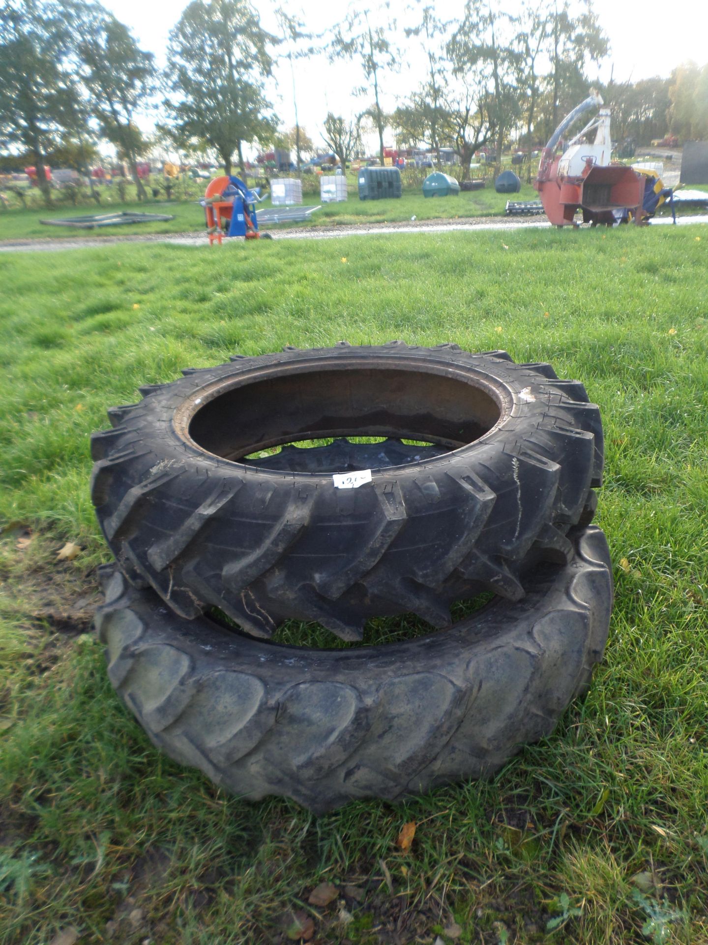 2 x 12.4/32 tyres - Image 2 of 2