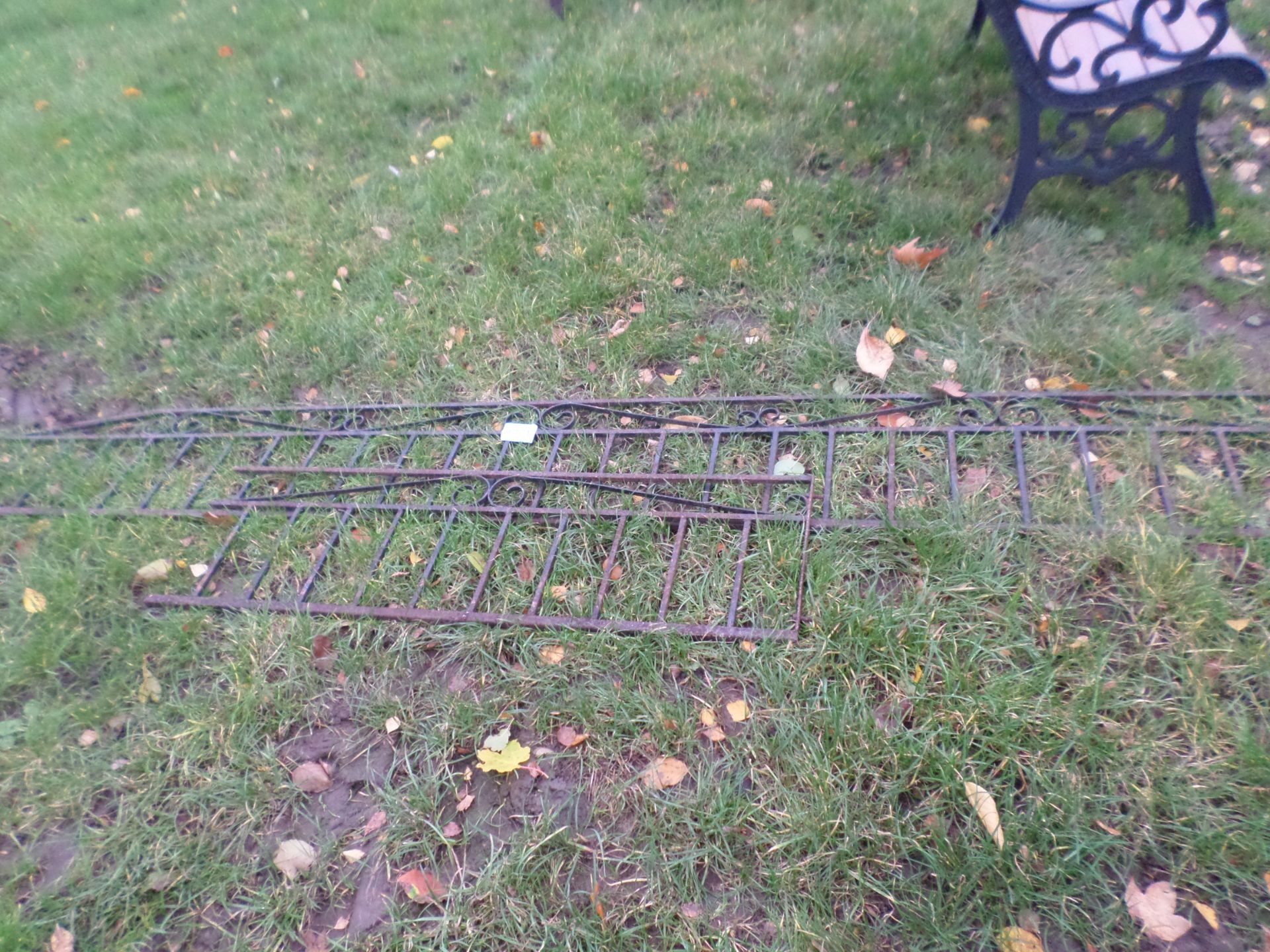 Wrought iron fencing NO VAT