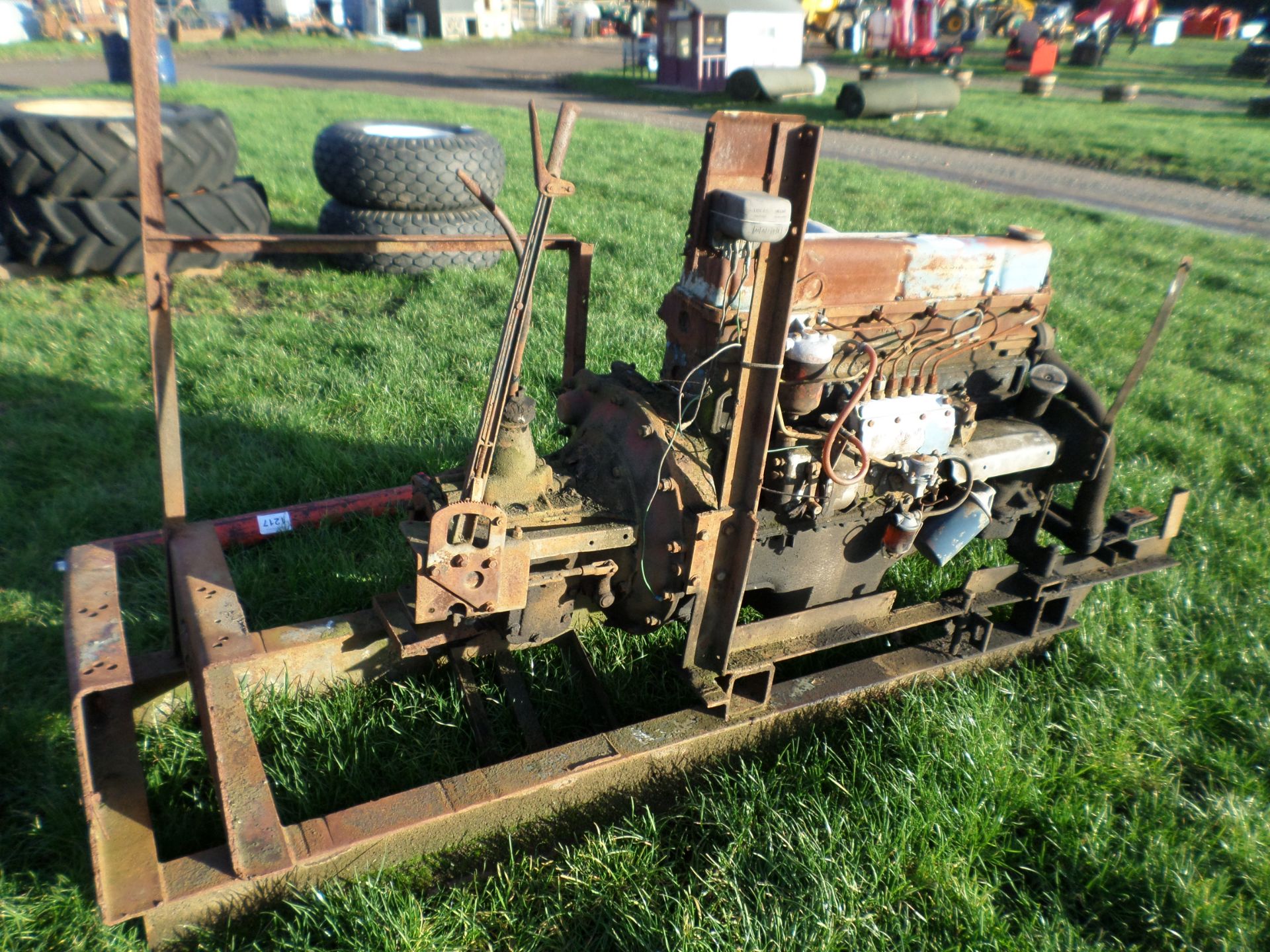 Ford 6 cylinder engine, Fordson type ex Ransome combine