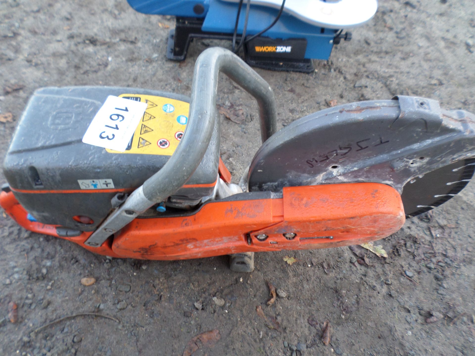 Husqvarna K760 petrol stone saw NO VAT - Image 2 of 2