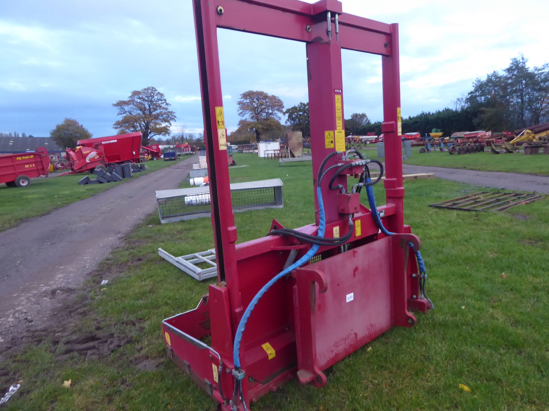 BVL Megastar silage feeder block cutter, 2015, GWO