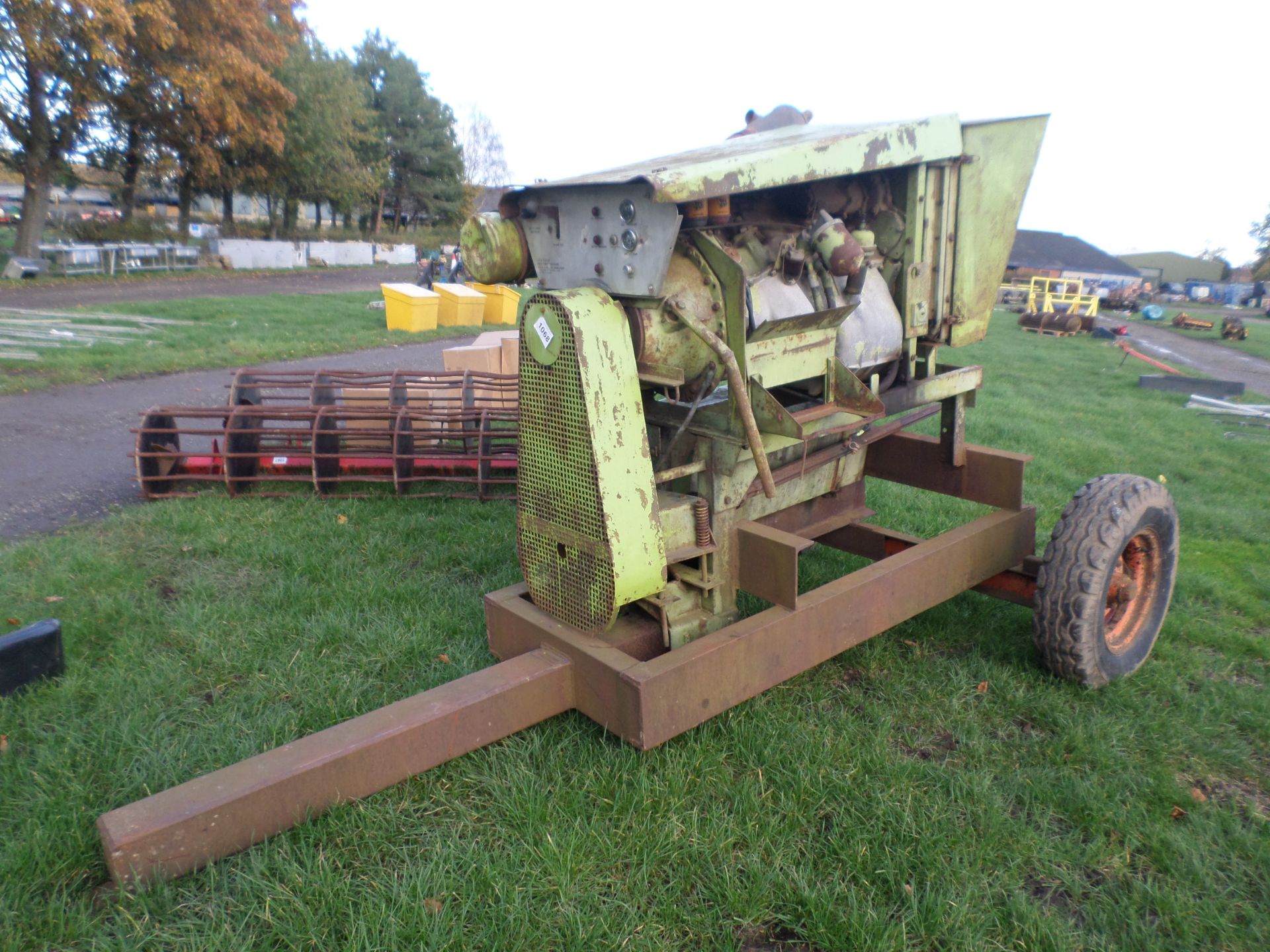 Engine for running grain drier etc - Image 2 of 5