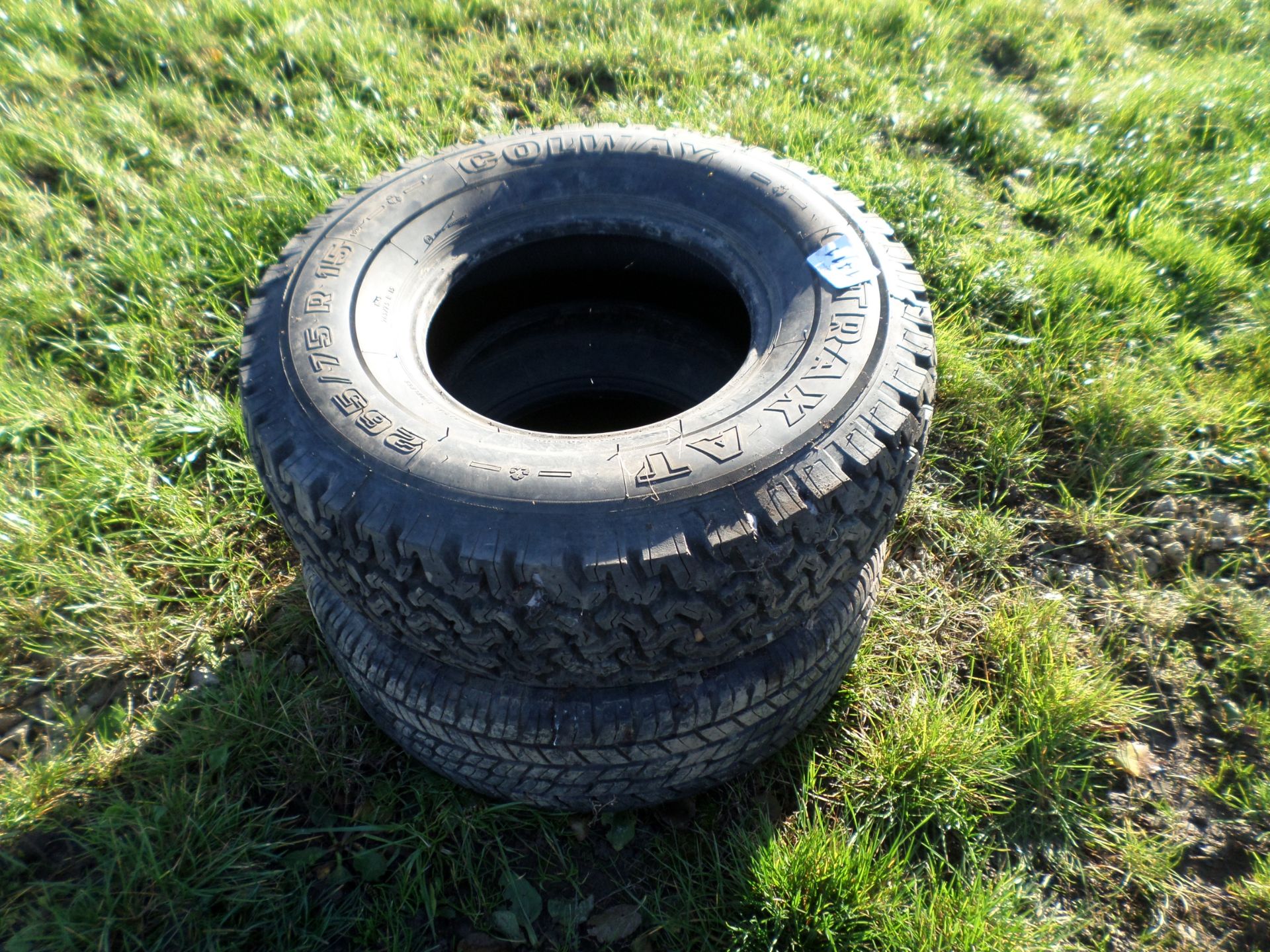 Off road tyre 265/75/15 NO VAT