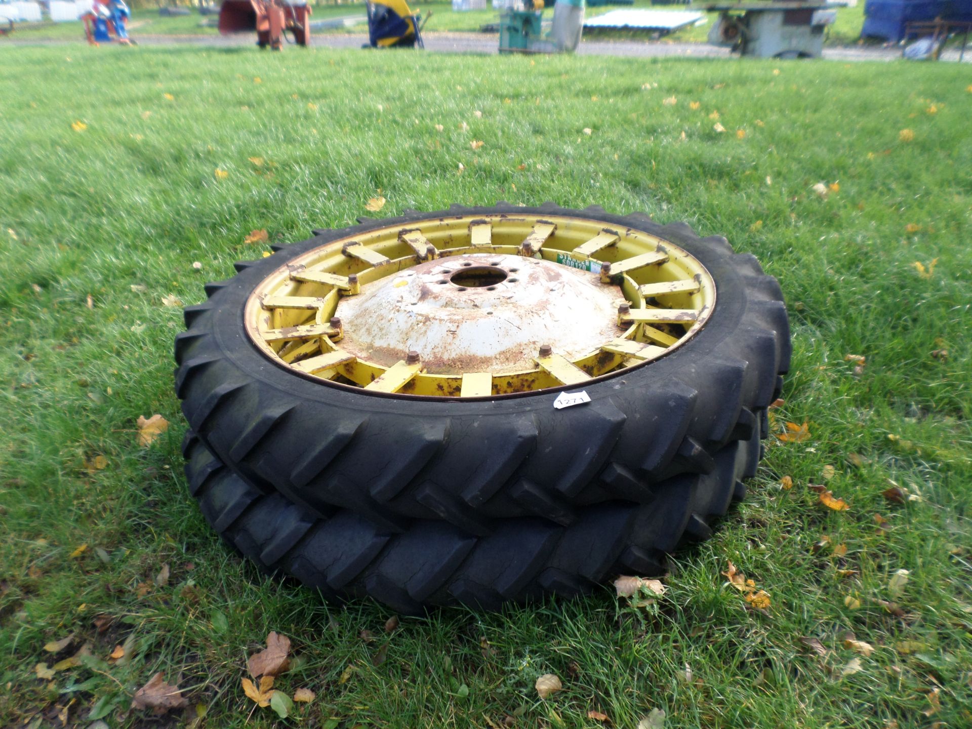2 rowcrop wheels for International tractor