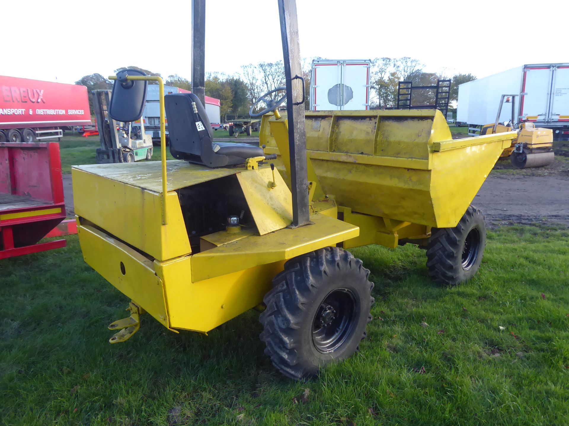 Benford Thwaites tidy 3T dumper with Lister electric start engine, very reliable. NO VAT - Image 2 of 2