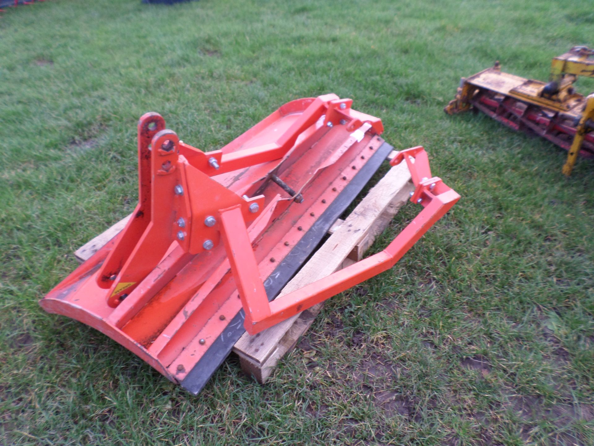 Kubota snow plough