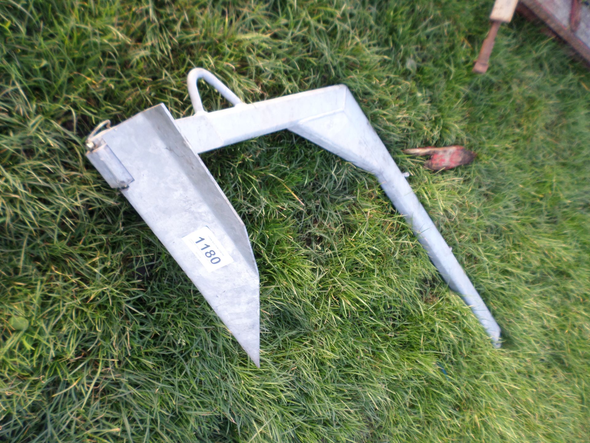 Galvanised 4x4 winch anchor, new and unused NO VAT