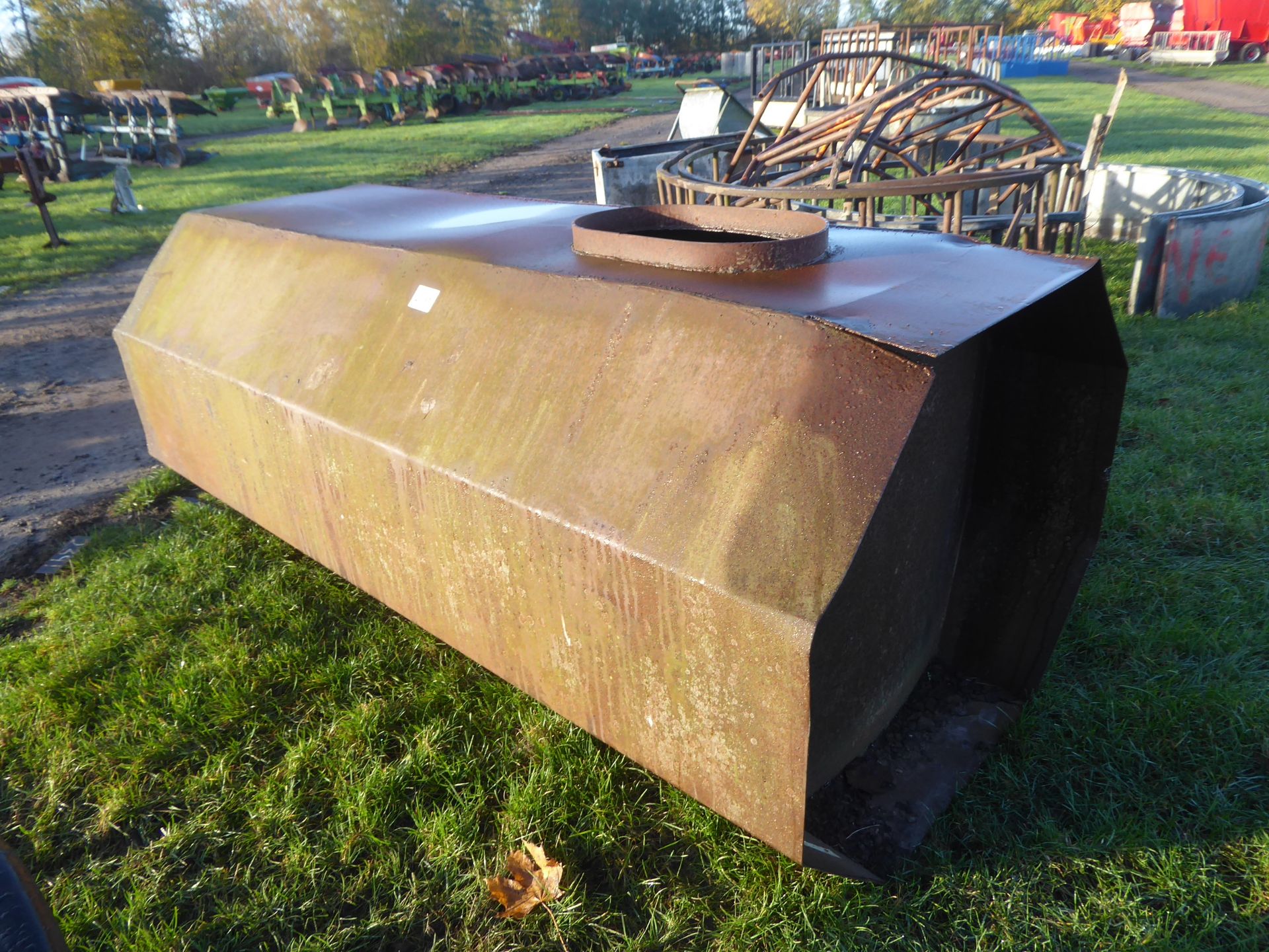 Large steel water tank NO VAT