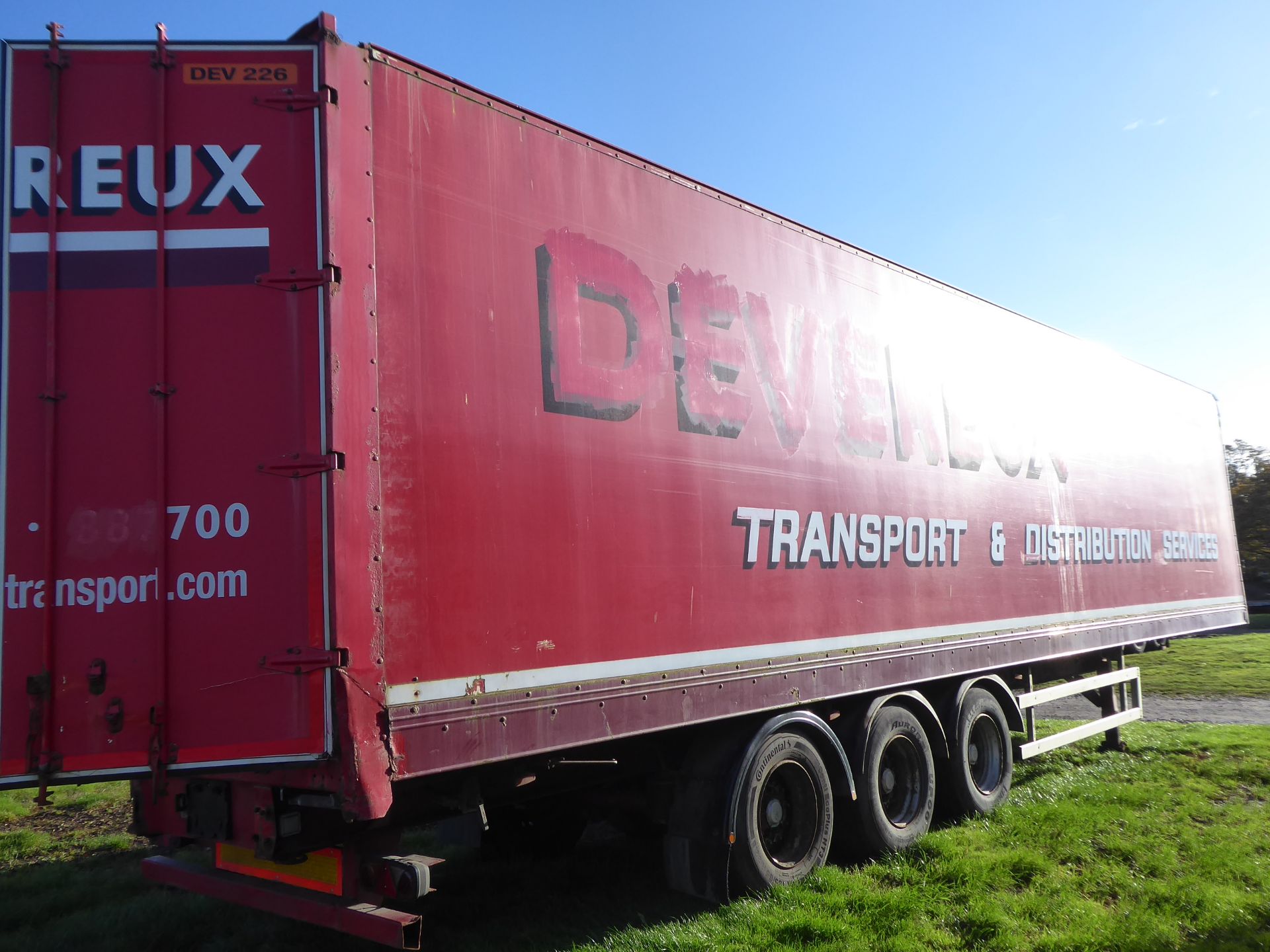 45ft tri-axle box trailer - Image 2 of 4