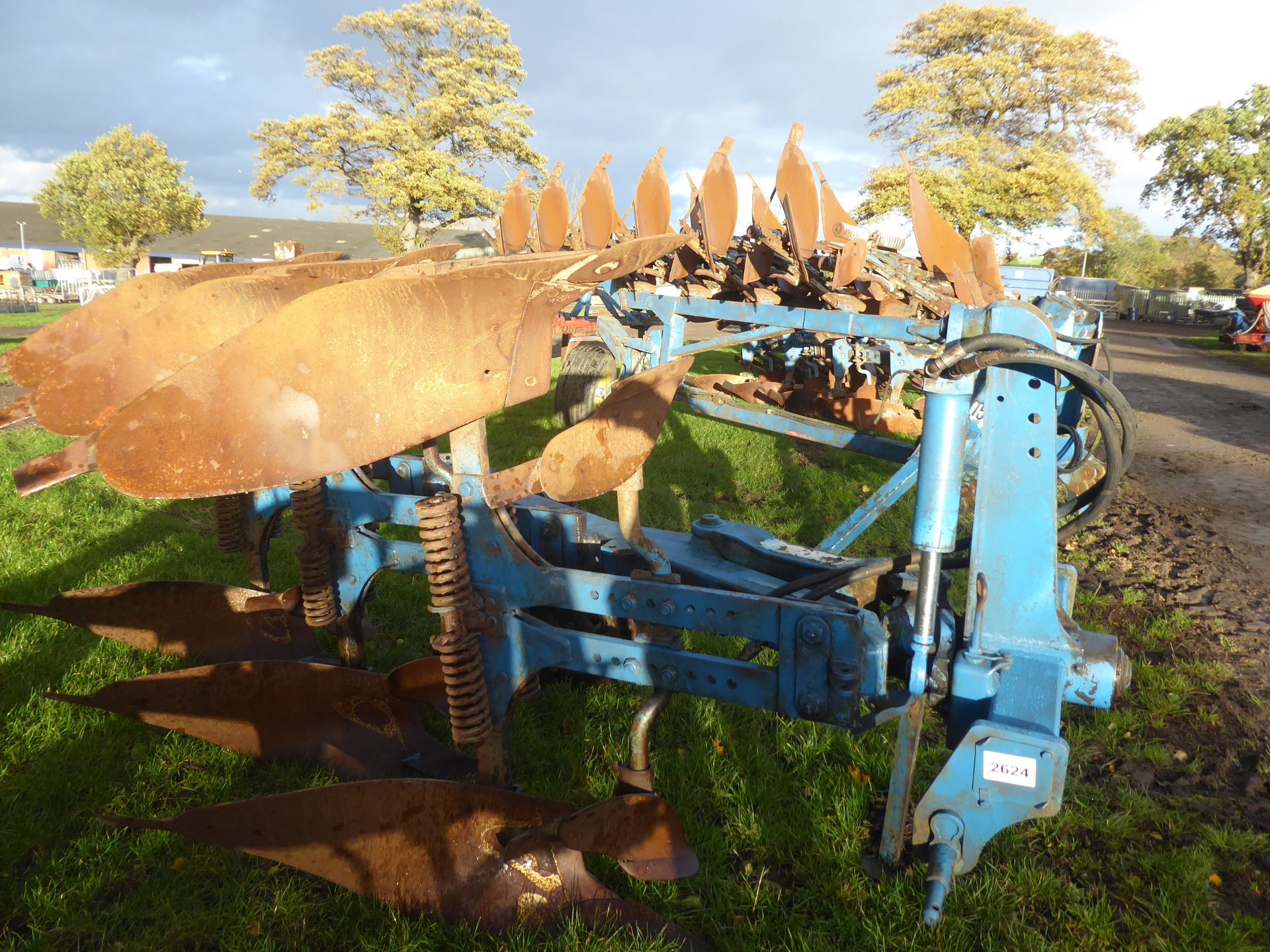 Lemken 3F auto reset plough