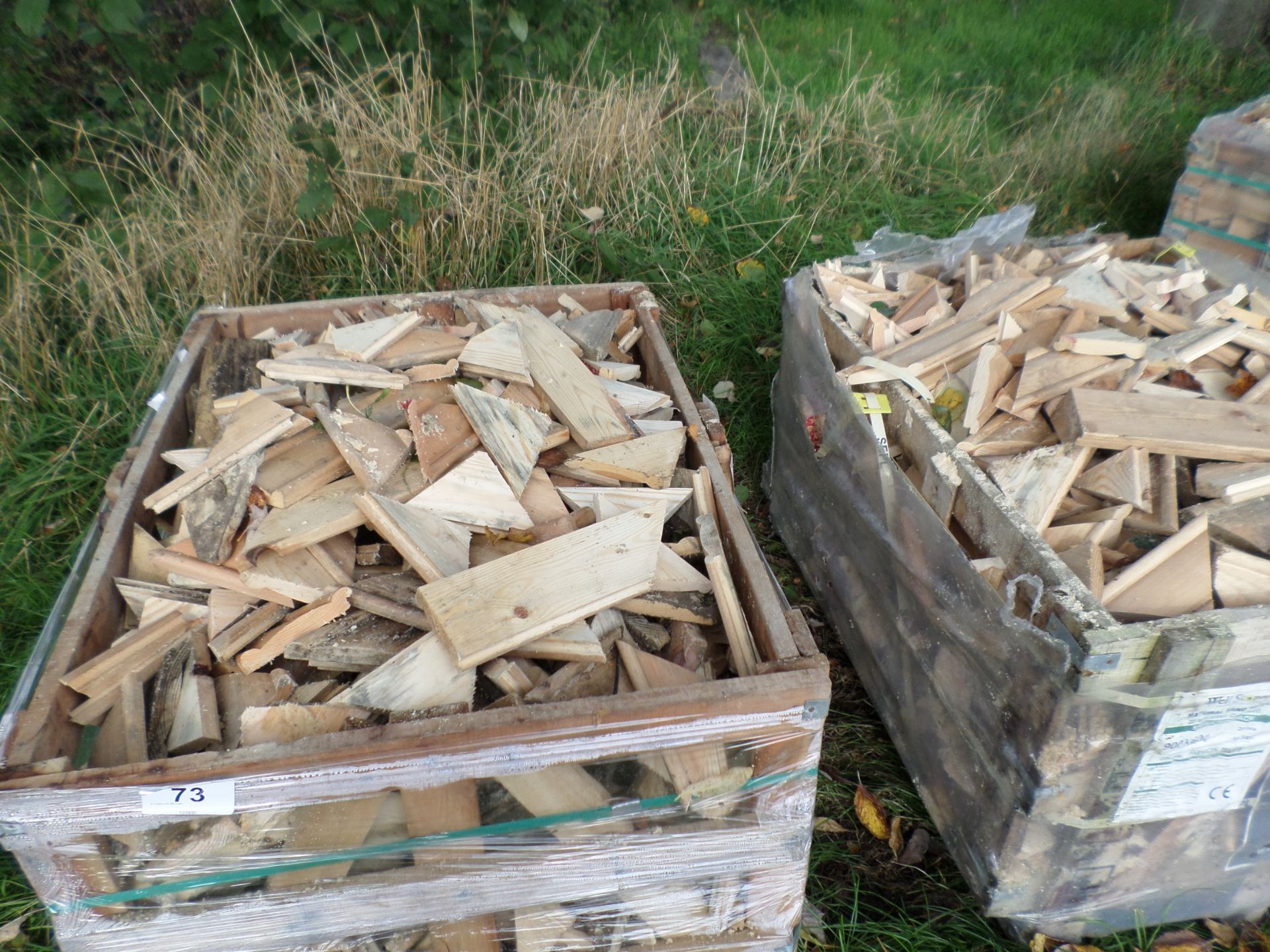 2 crates of off-cuts NO VAT