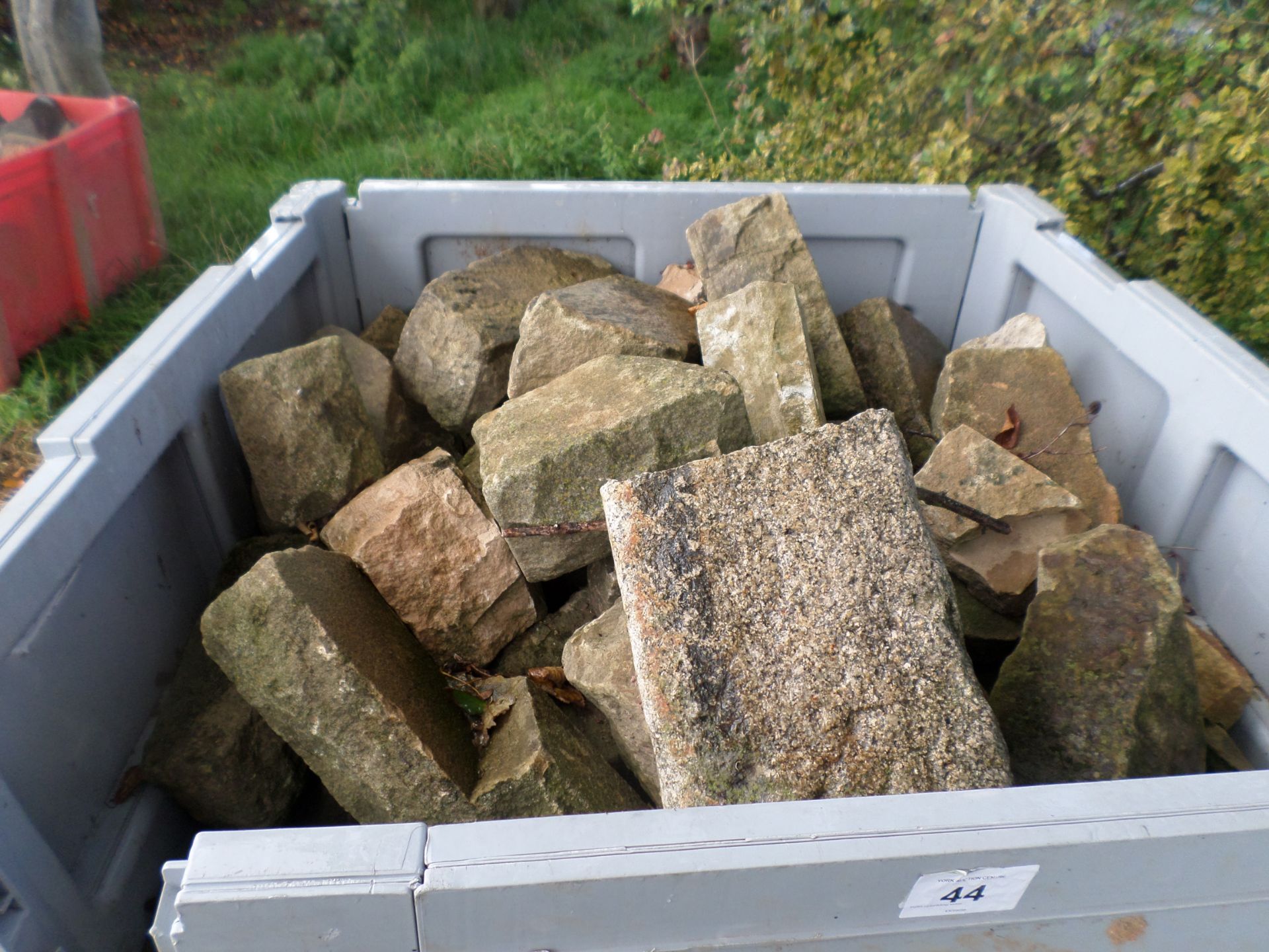 Pallet of building stone