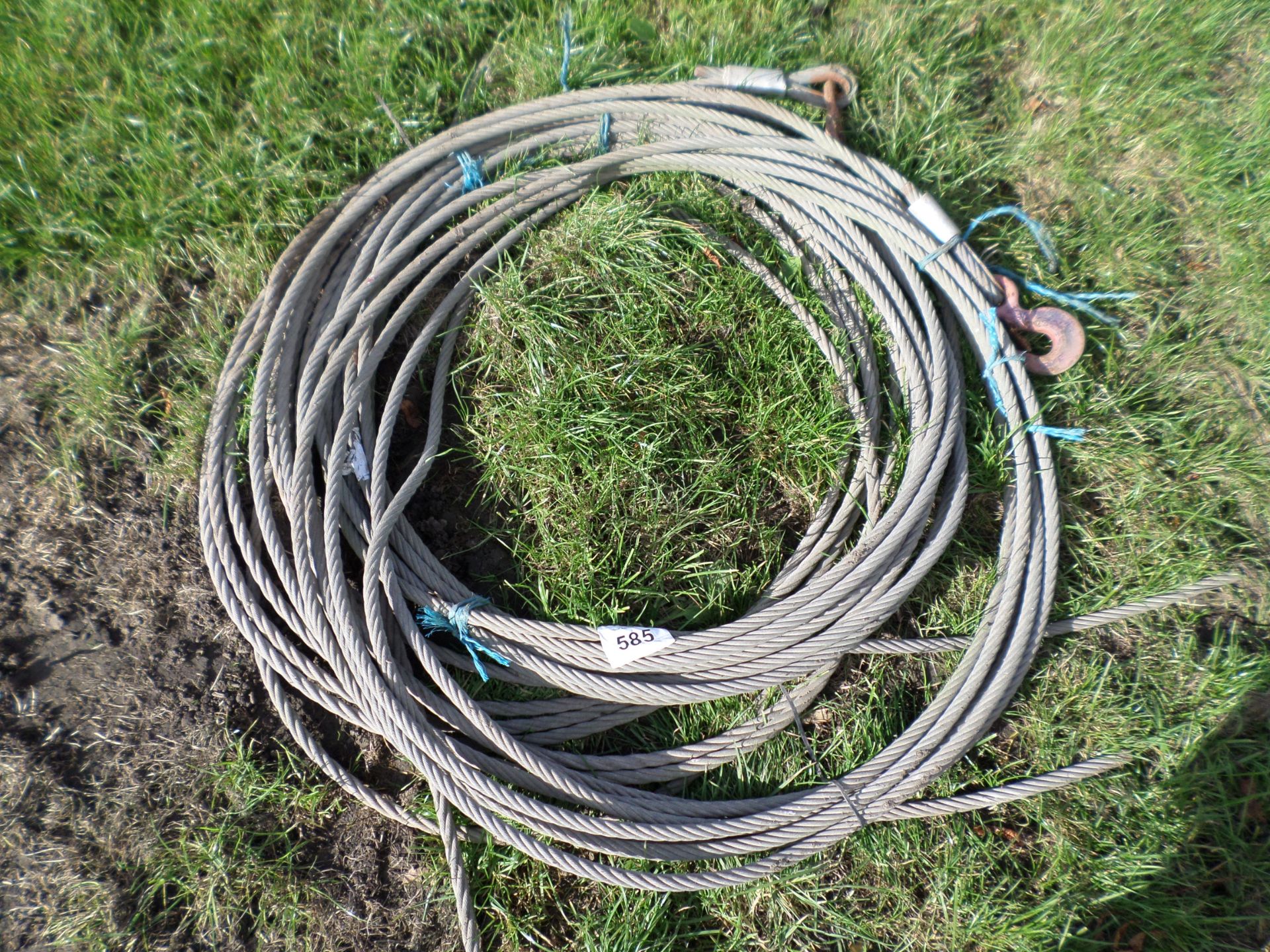 Wire towing rope NO VAT