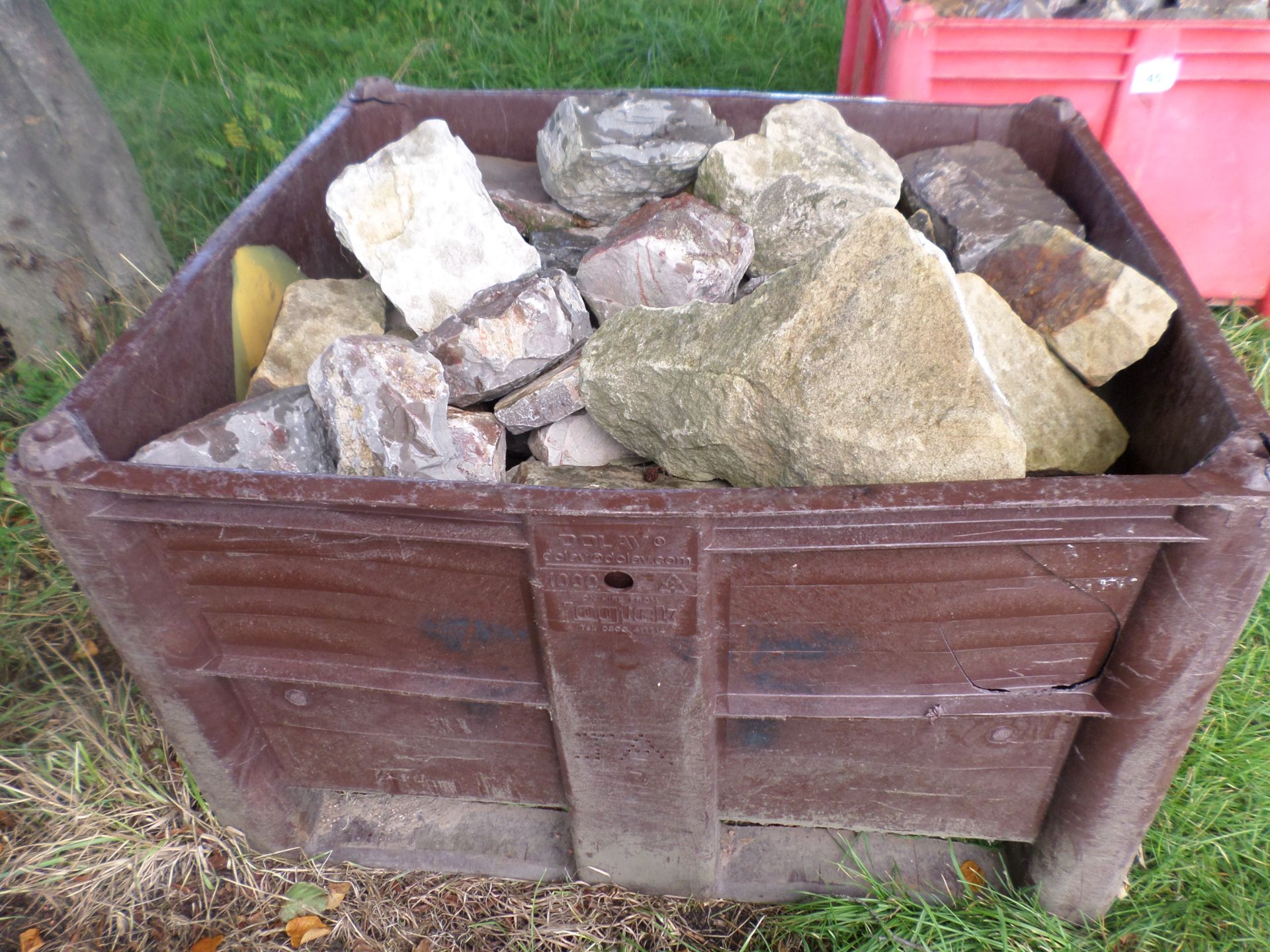 Pallet of building stone