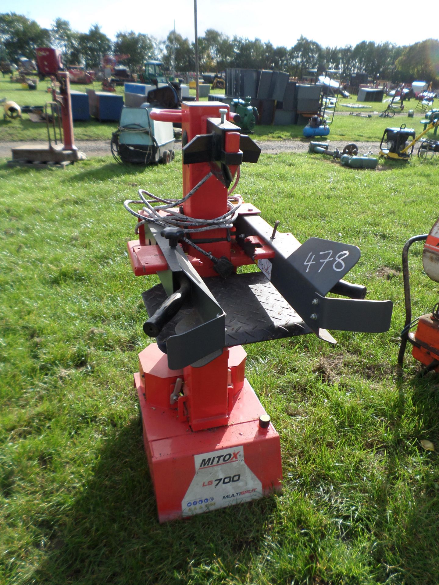 Mitox LS700 electric log splitter, good condition NO VAT