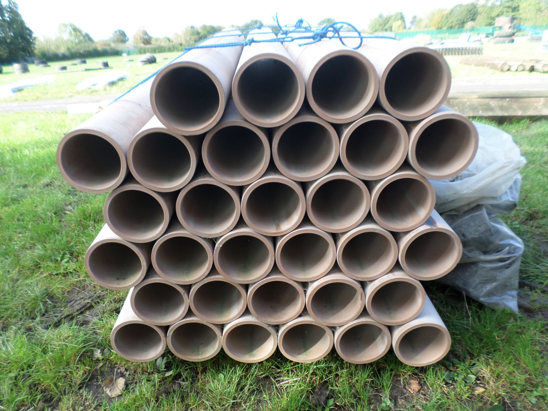 32 x 7" pot drainage pipes NO VAT