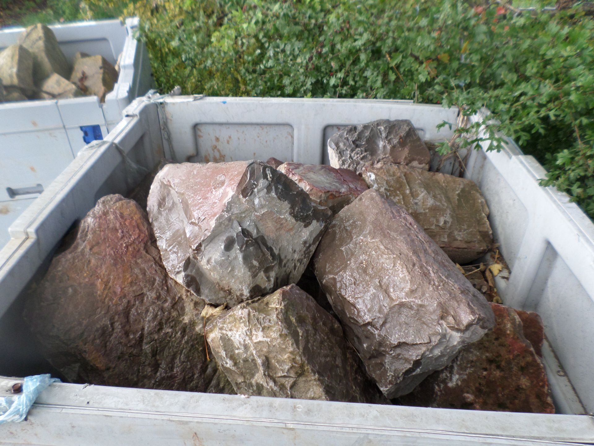 Pallet of building stone