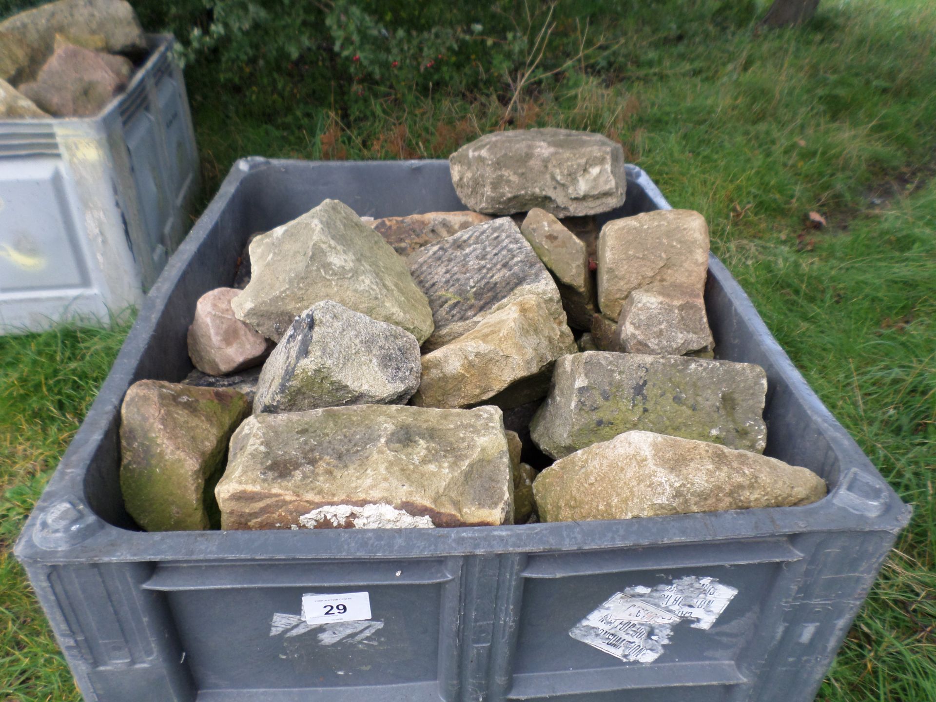 Pallet of building stone