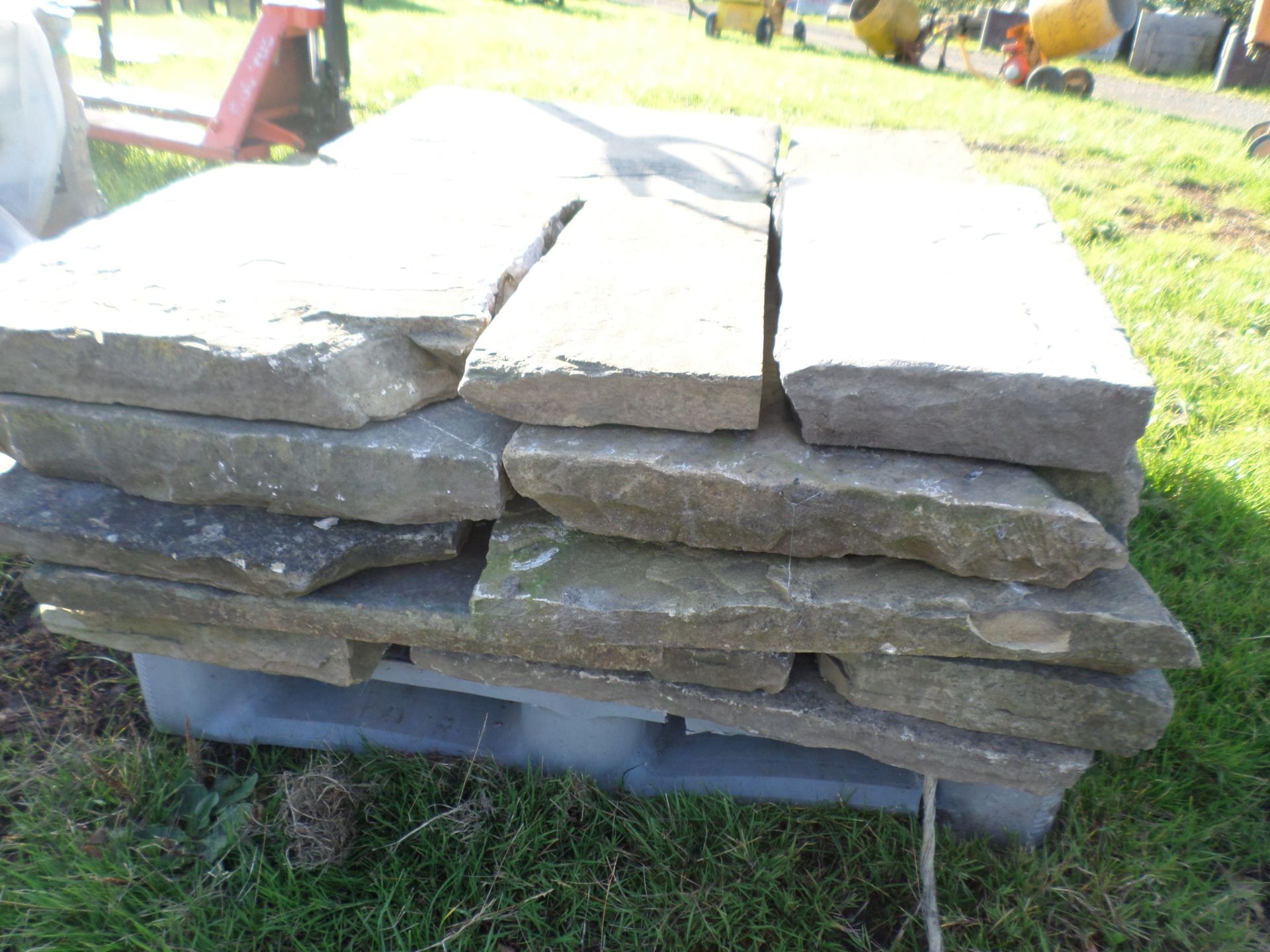 Pallet of Yorkshire stone flags - Image 3 of 3
