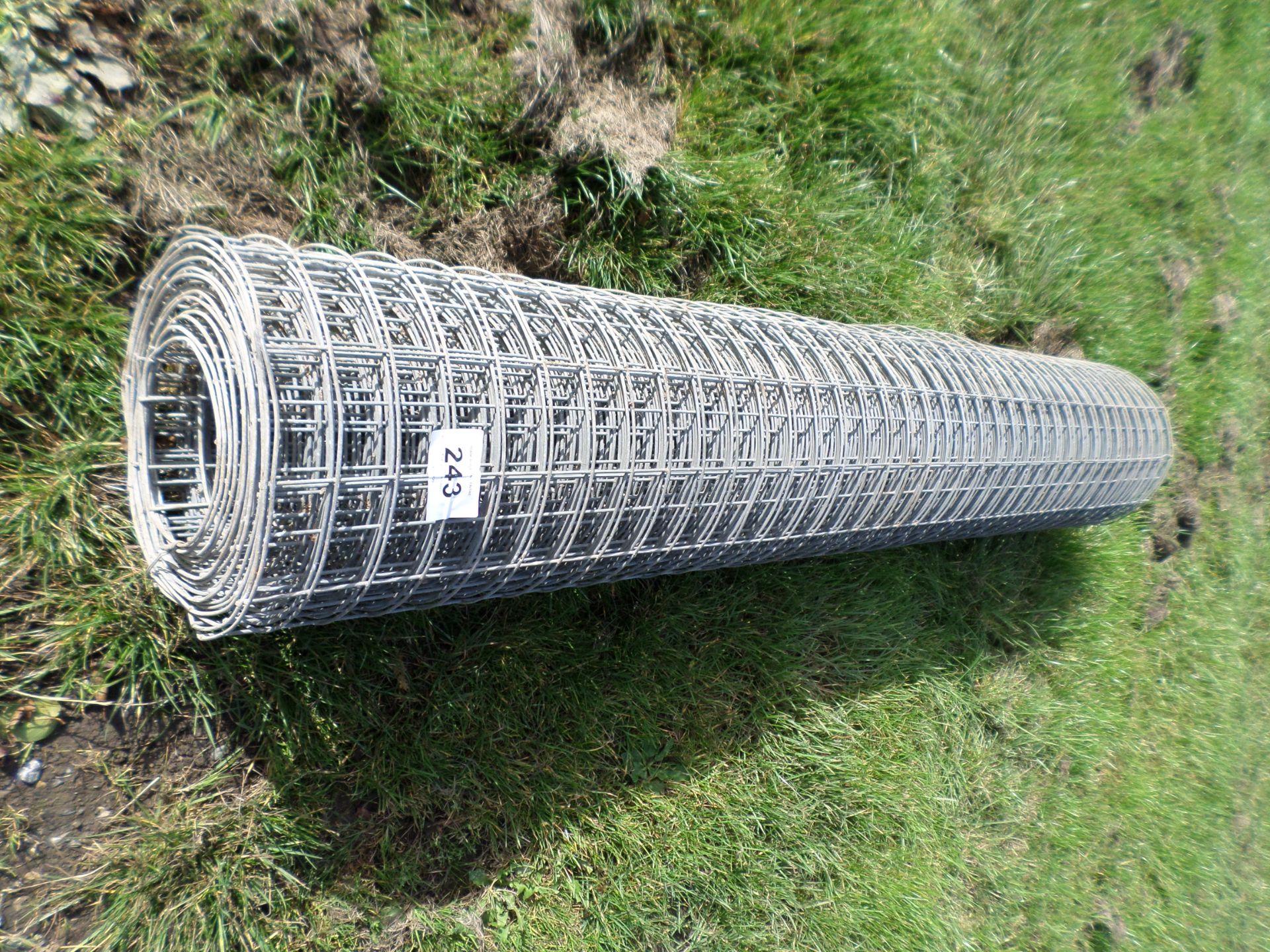 Roll of 6'x4"x2" galvanised mesh