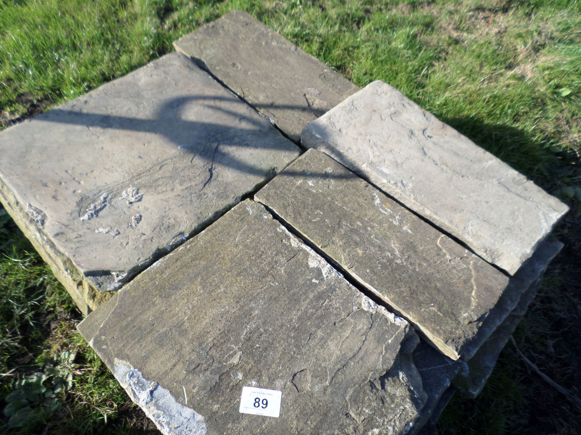 Pallet of Yorkshire stone flags - Image 2 of 3