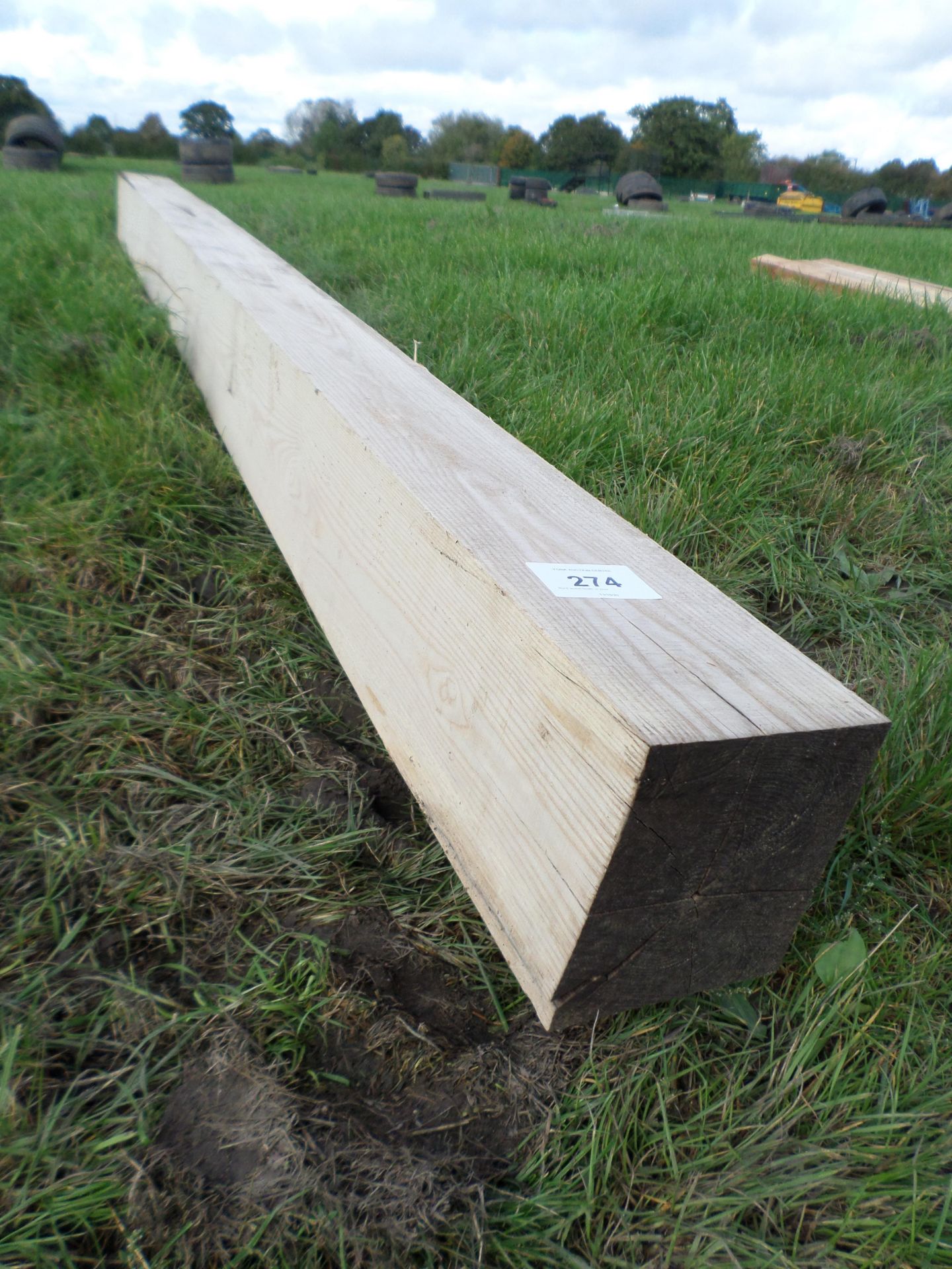 Hard wood beam or post