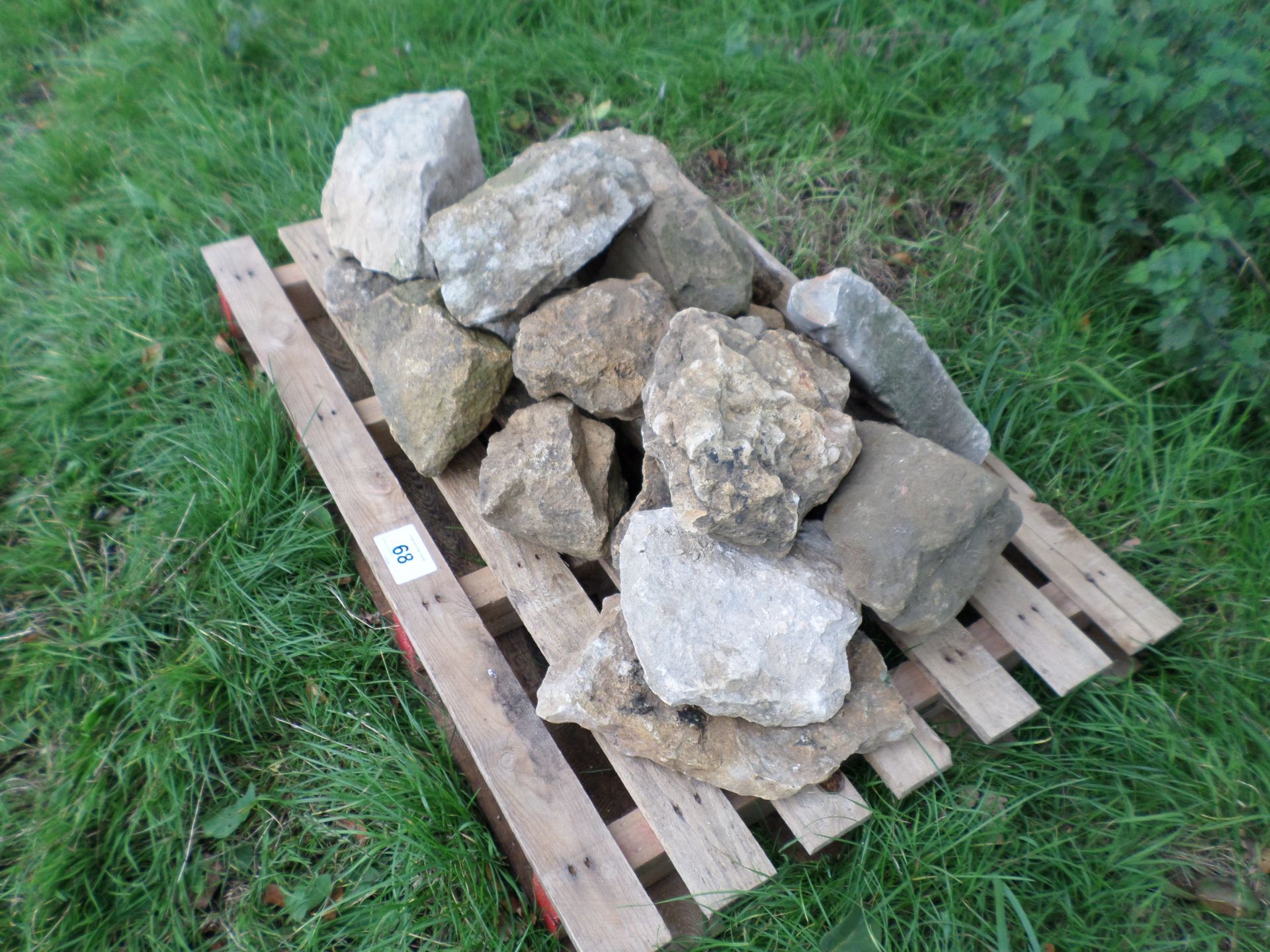 Pallet of rockery stone NO VAT