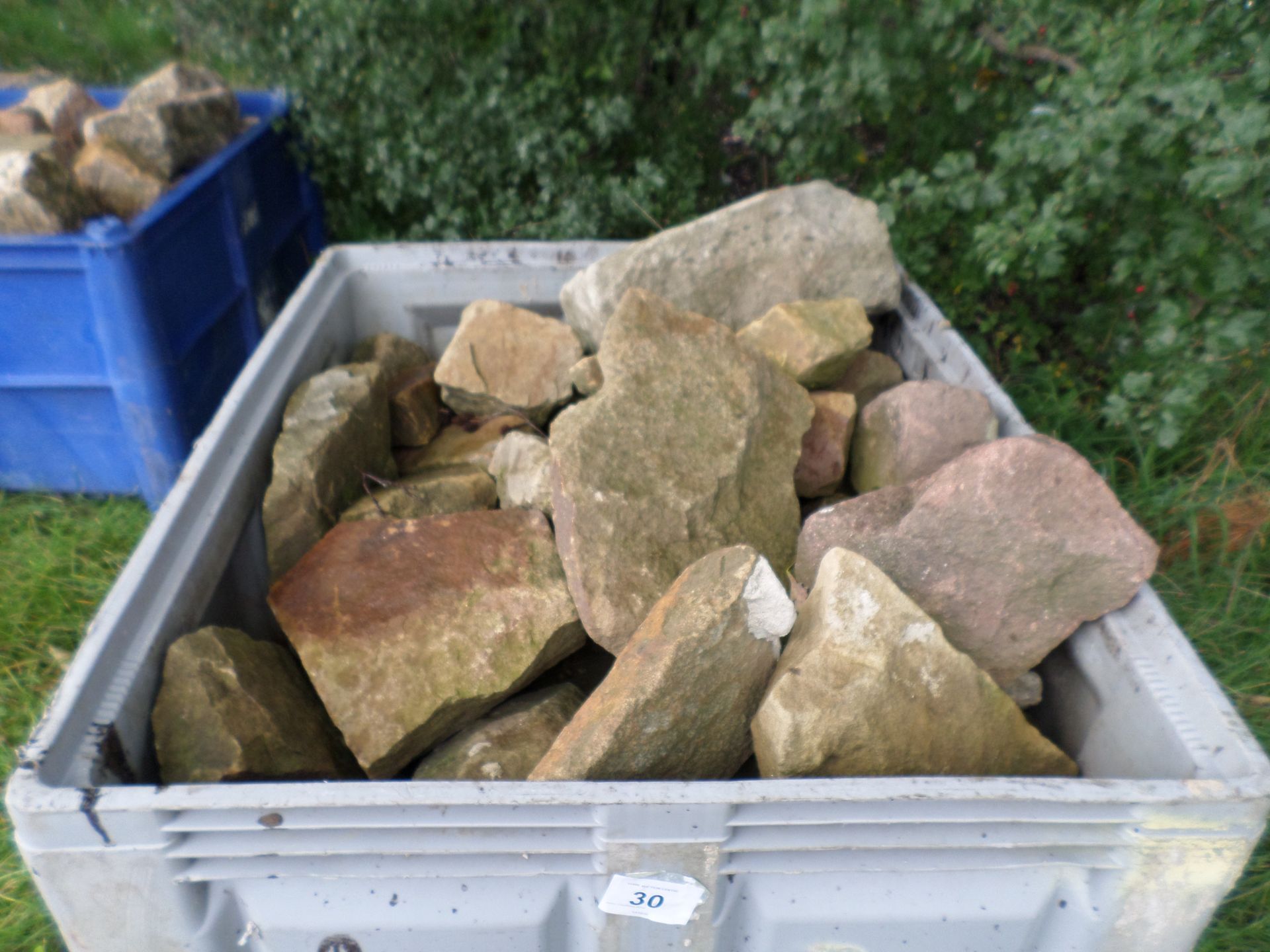 Pallet of building stone