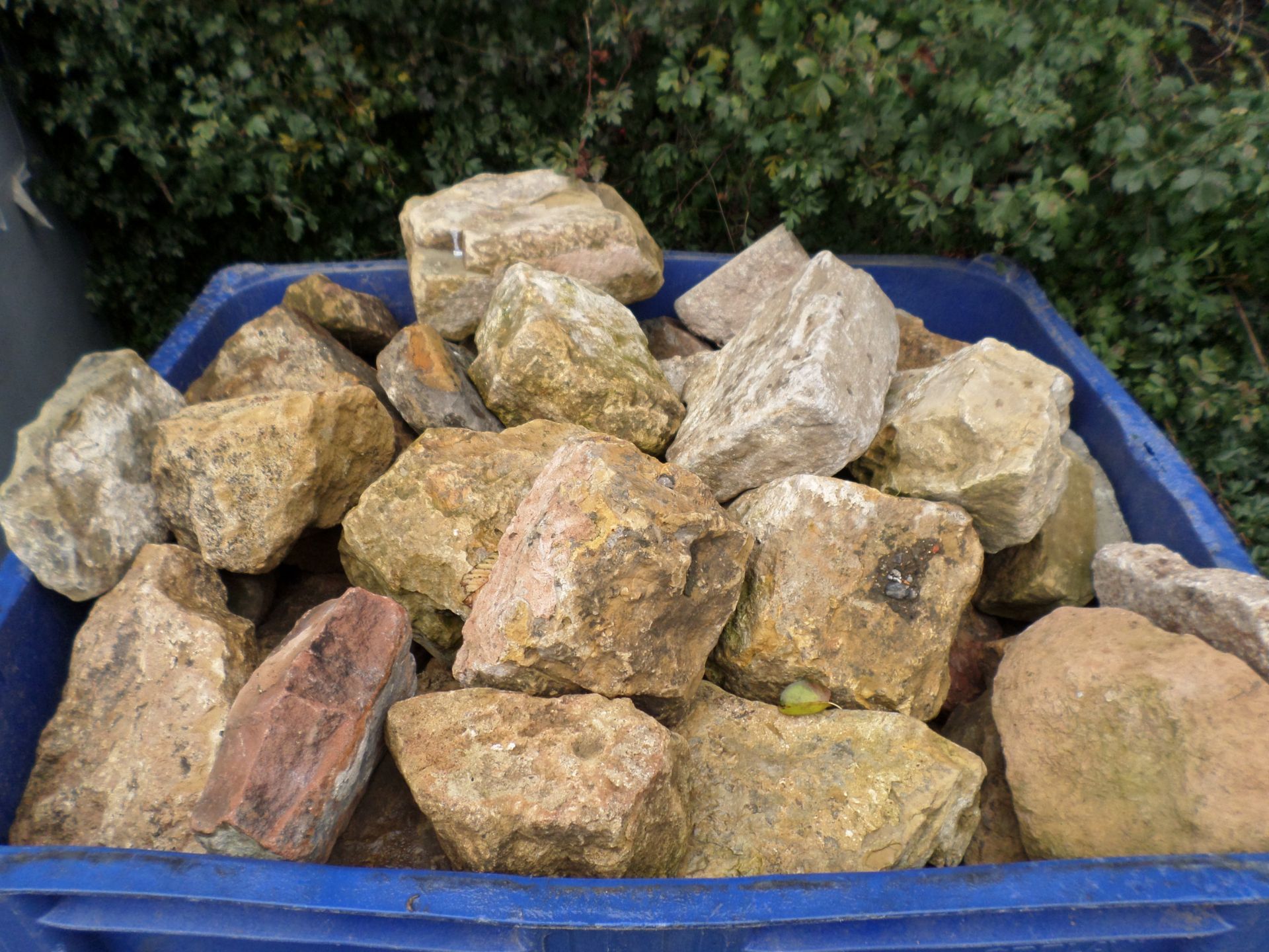 Pallet of building stone