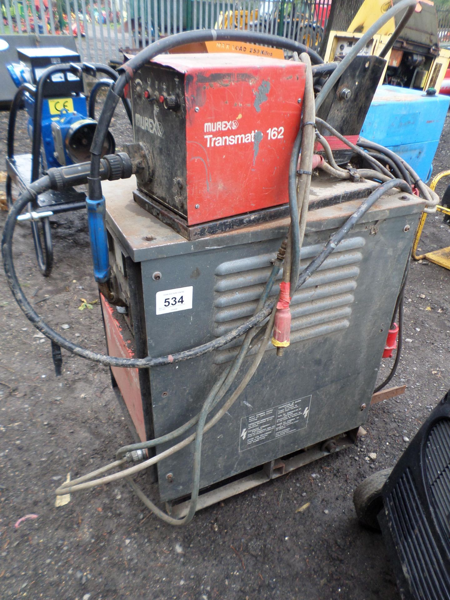 BOC Transmig 350 welder c/w separate wire feed