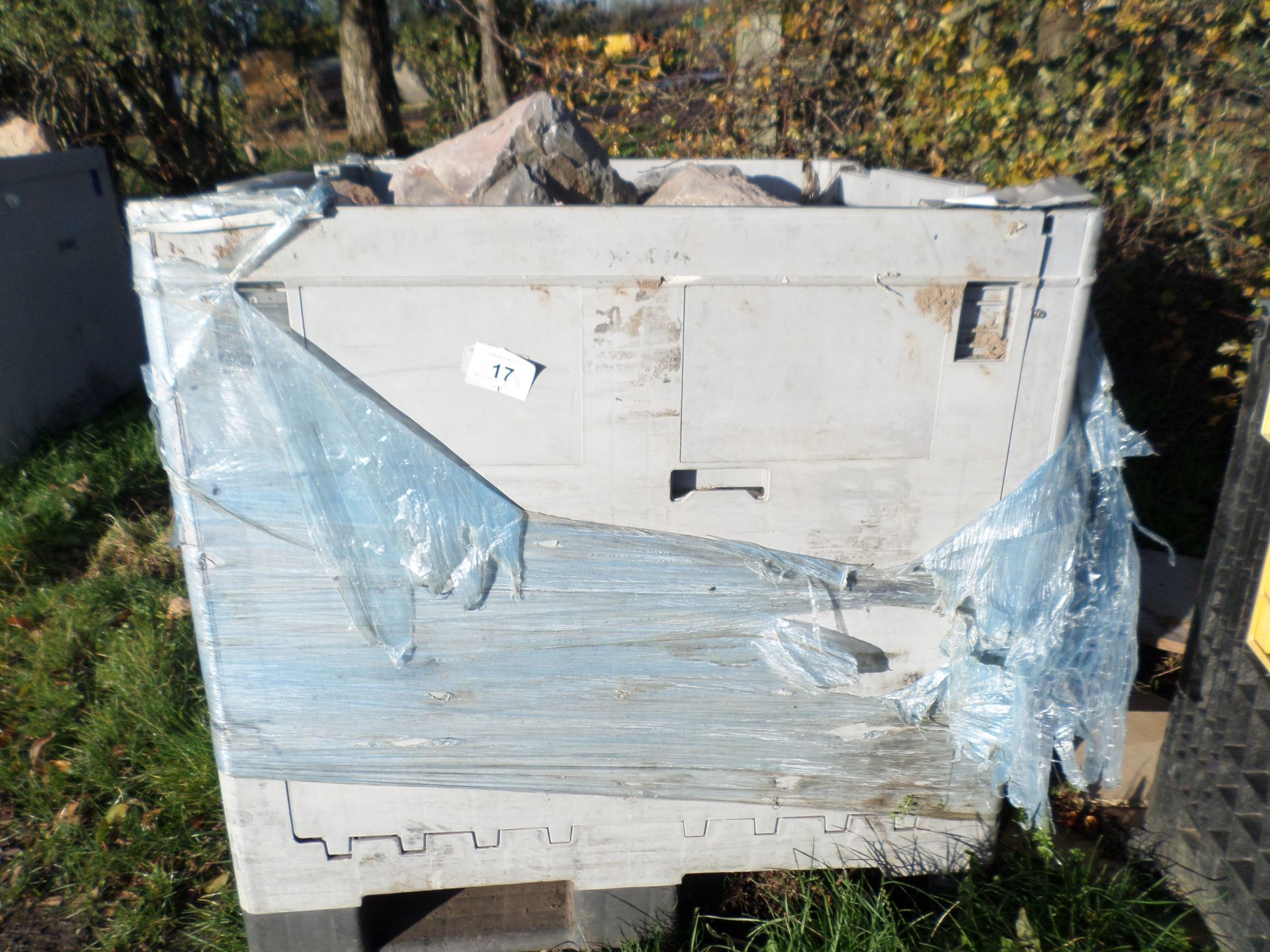 Pallet of building stone