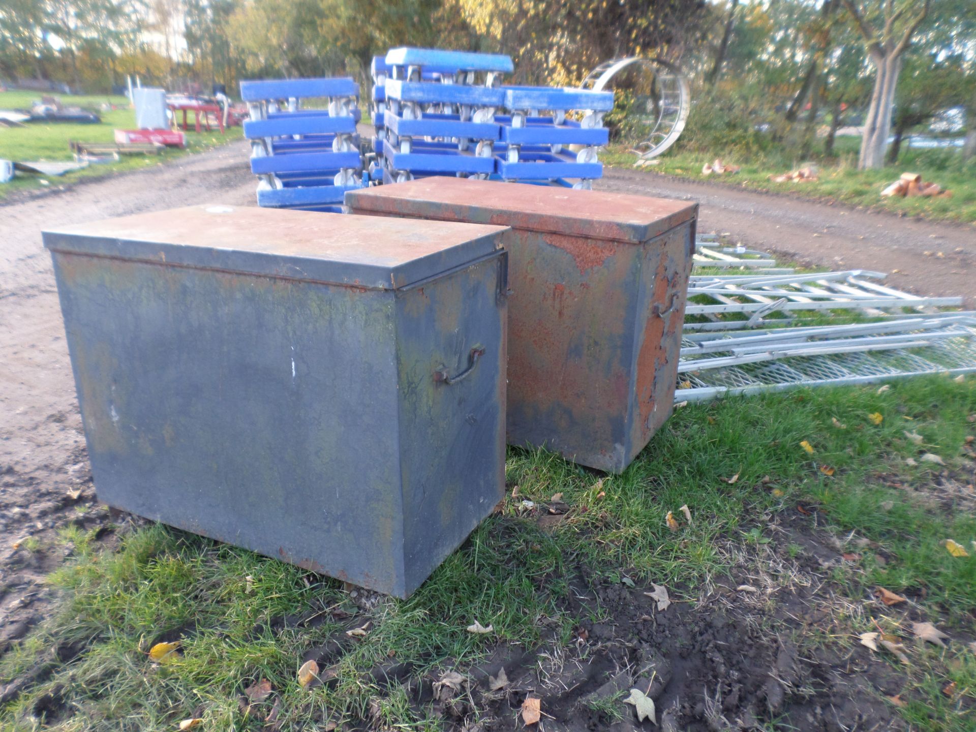 2 steel tool boxes - Image 2 of 3