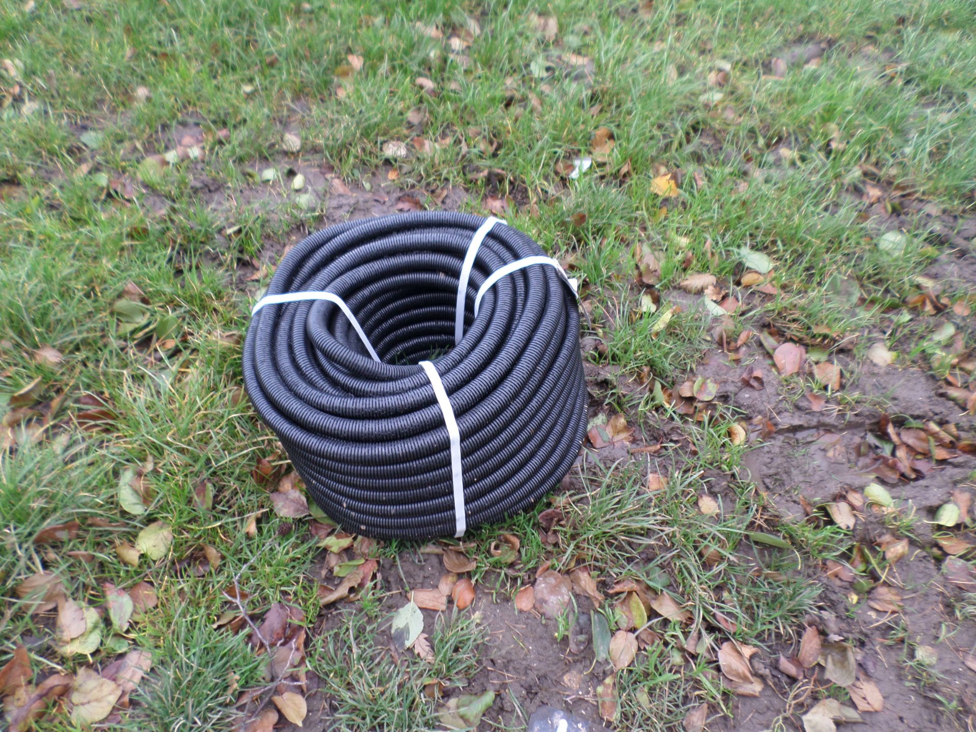 50m roll of new electrical conduit