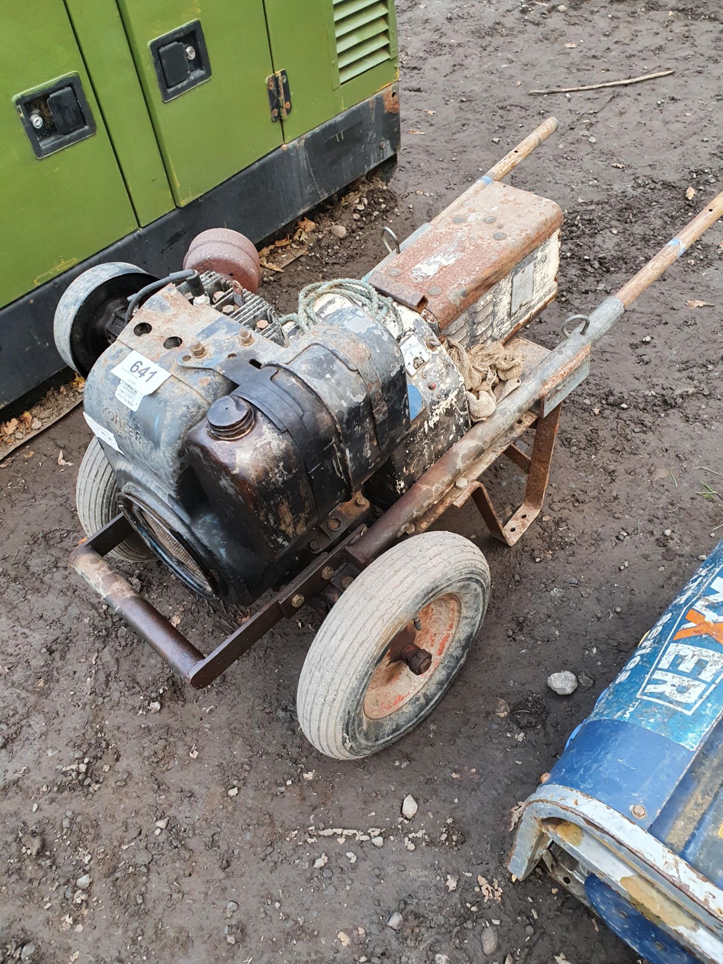 Vintage petrol generator - Image 2 of 2