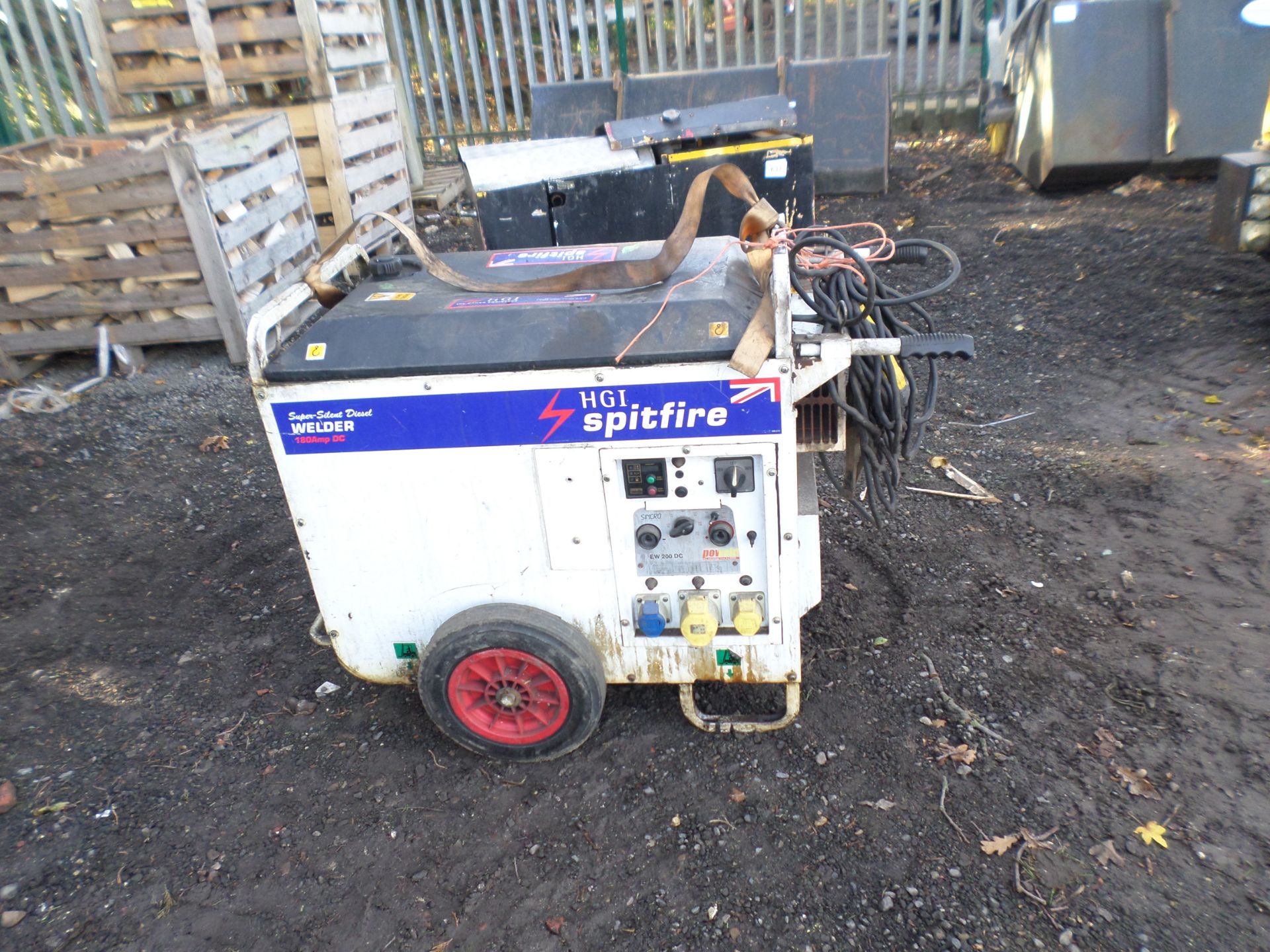 HGI Spitfire welder and generator, gwo - Image 2 of 3