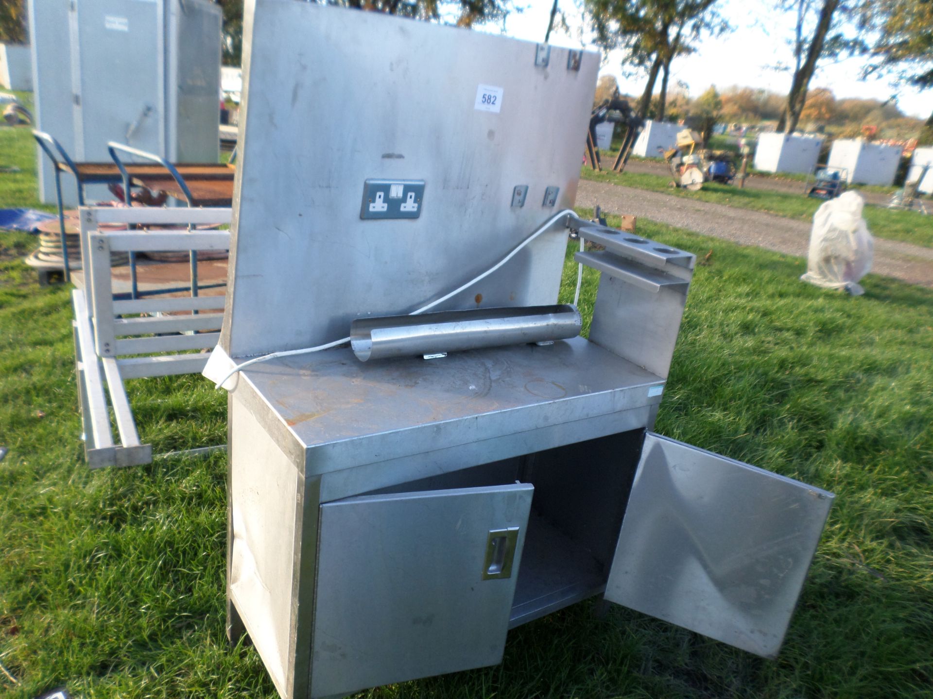 Stainless catering cabinets NO VAT