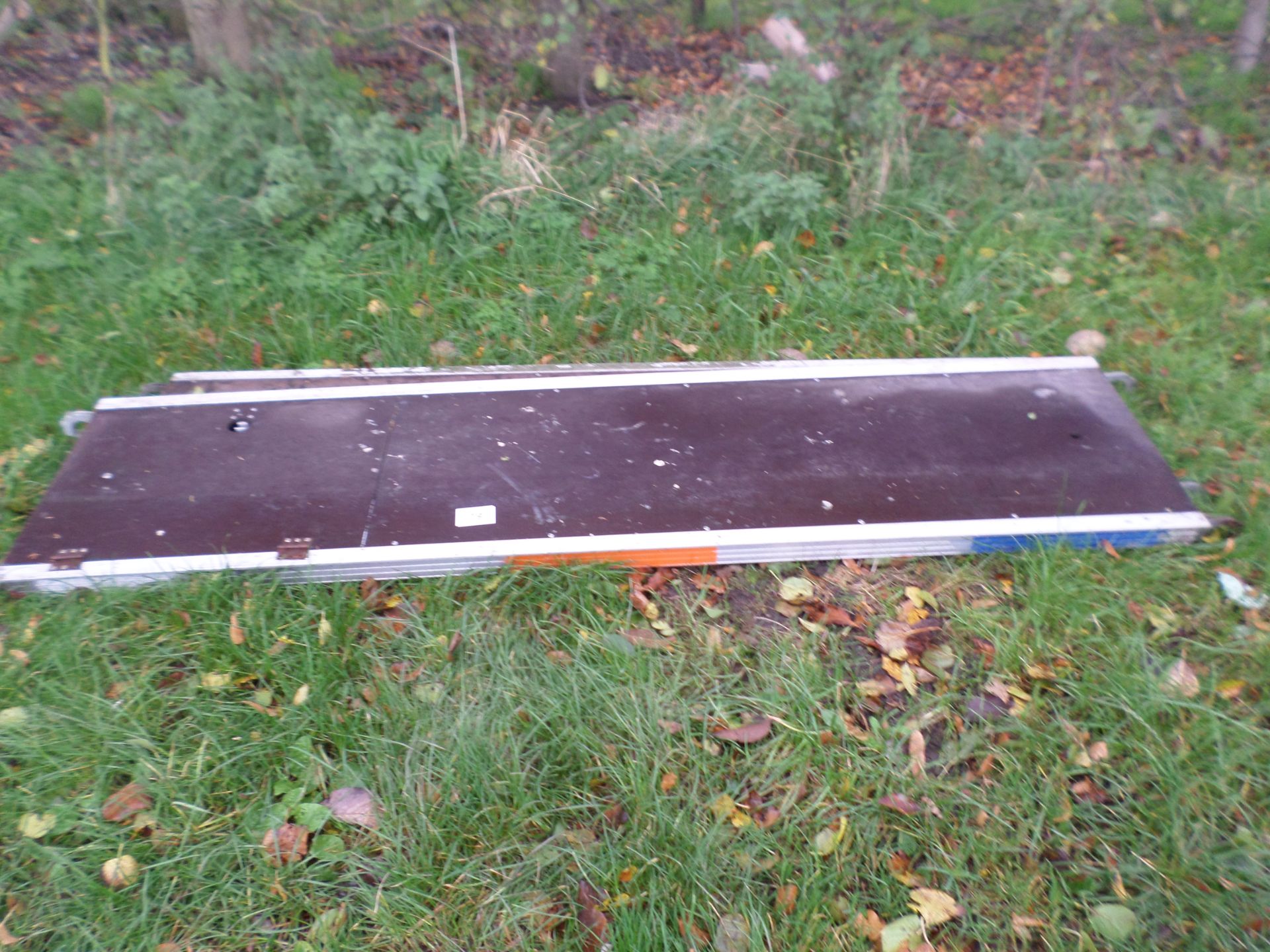 2 aluminium scaffold walk boards NO VAT