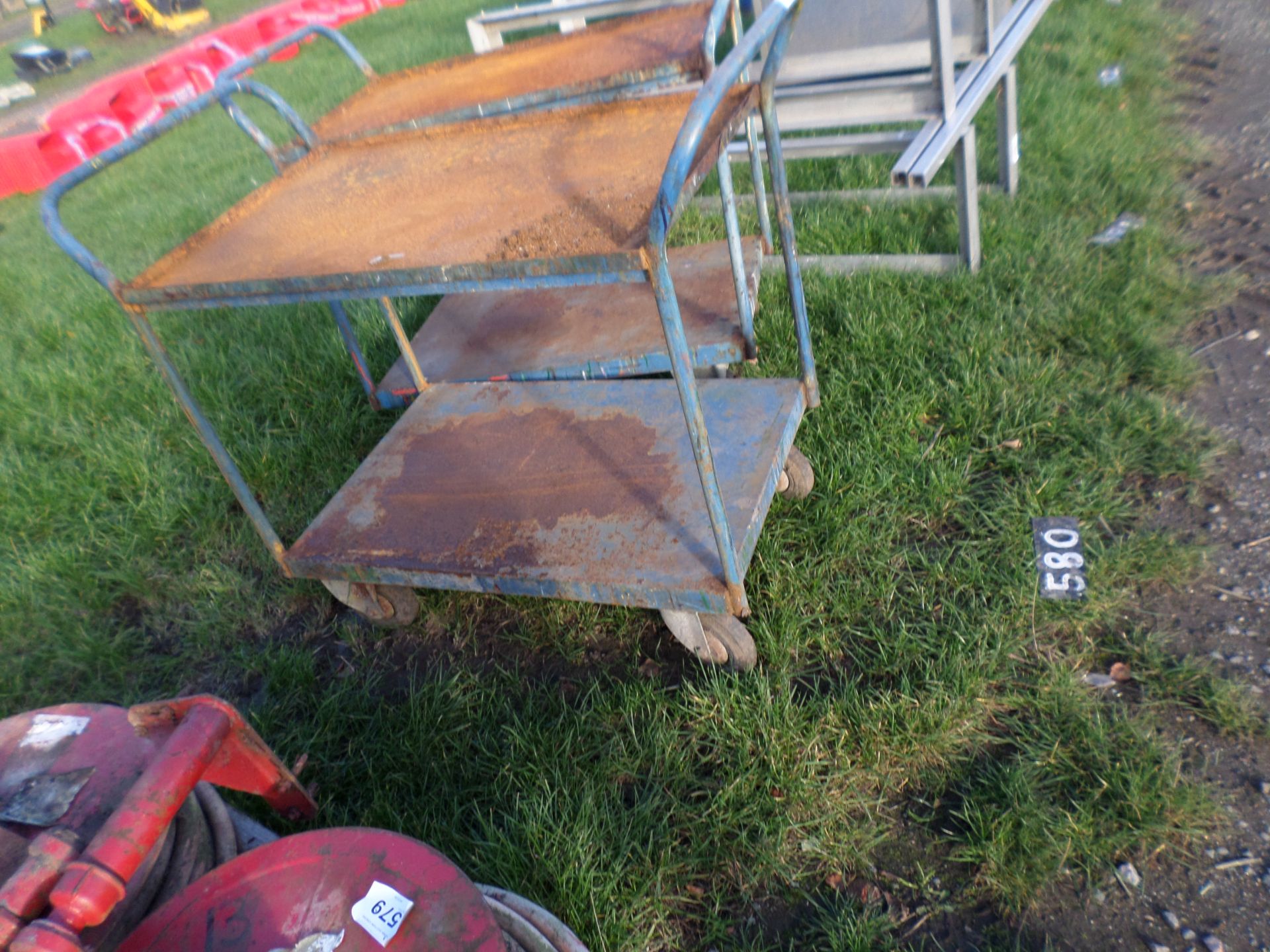 2 steel trollies NO VAT - Image 2 of 2