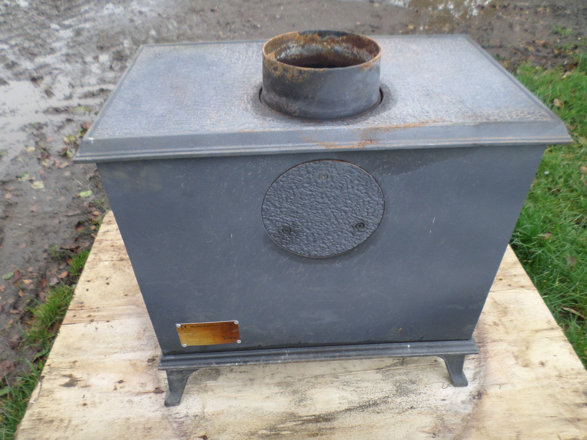 Woodburner stove 25" wide - Image 3 of 3