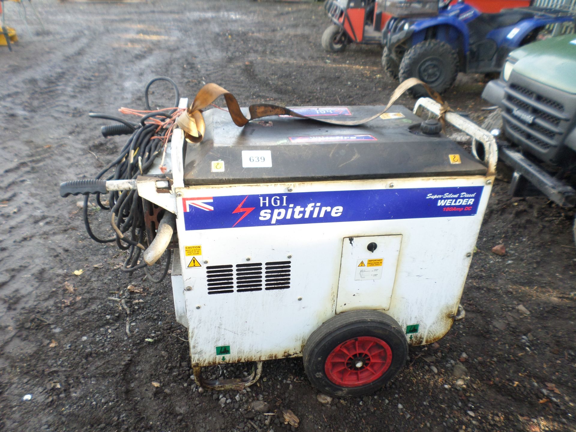 HGI Spitfire welder and generator, gwo