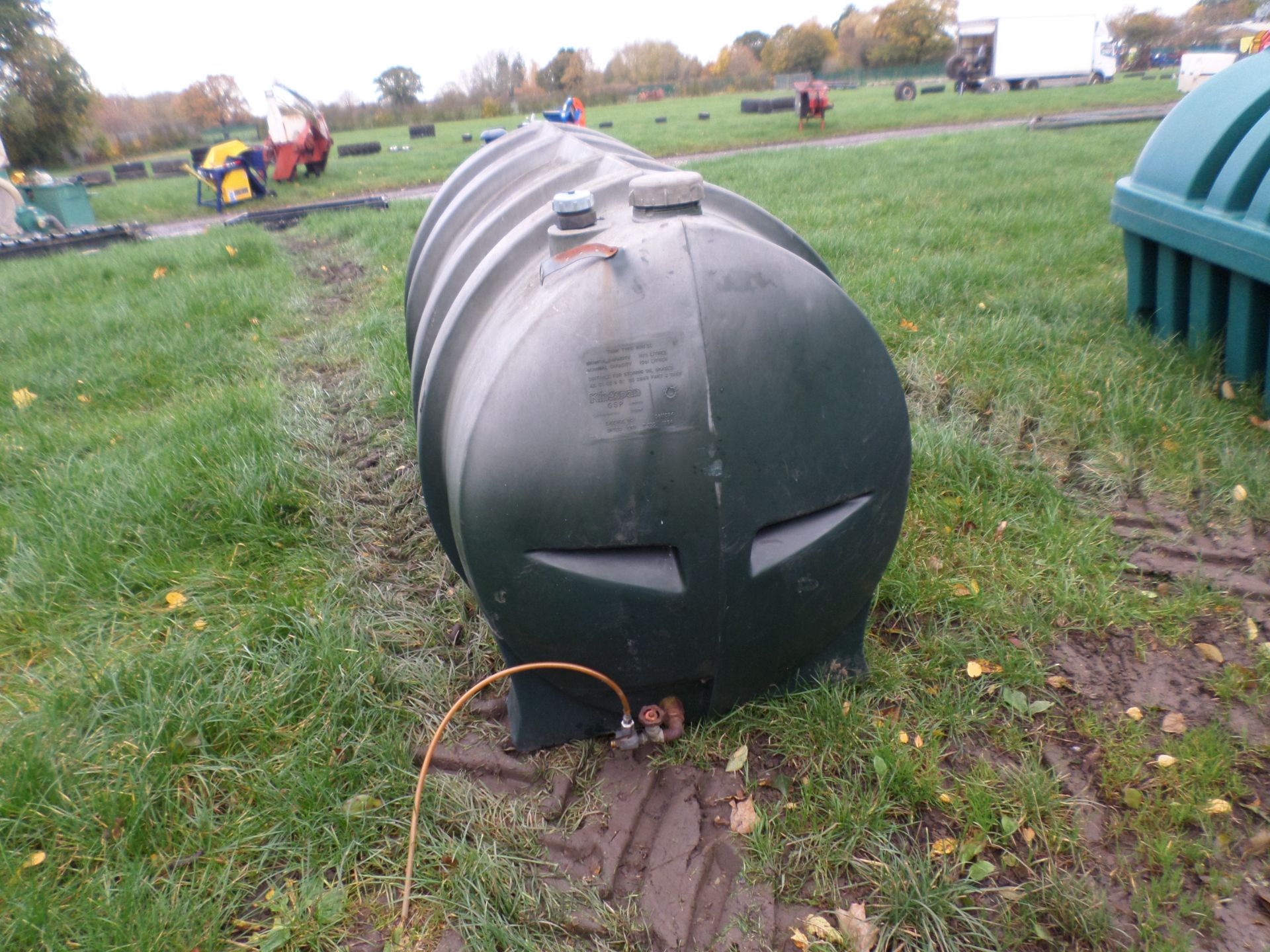 1100ltr plastic fuel or water tank - Image 2 of 2