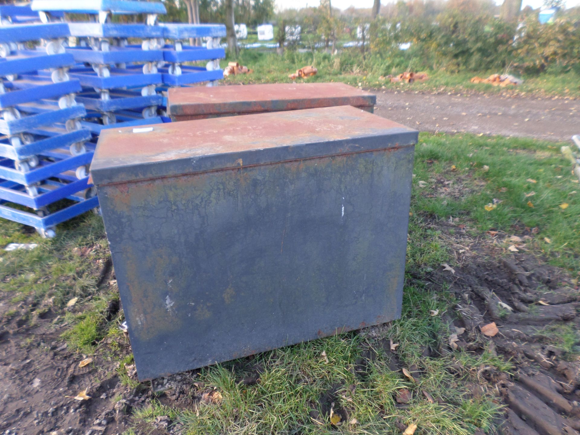 2 steel tool boxes - Image 3 of 3