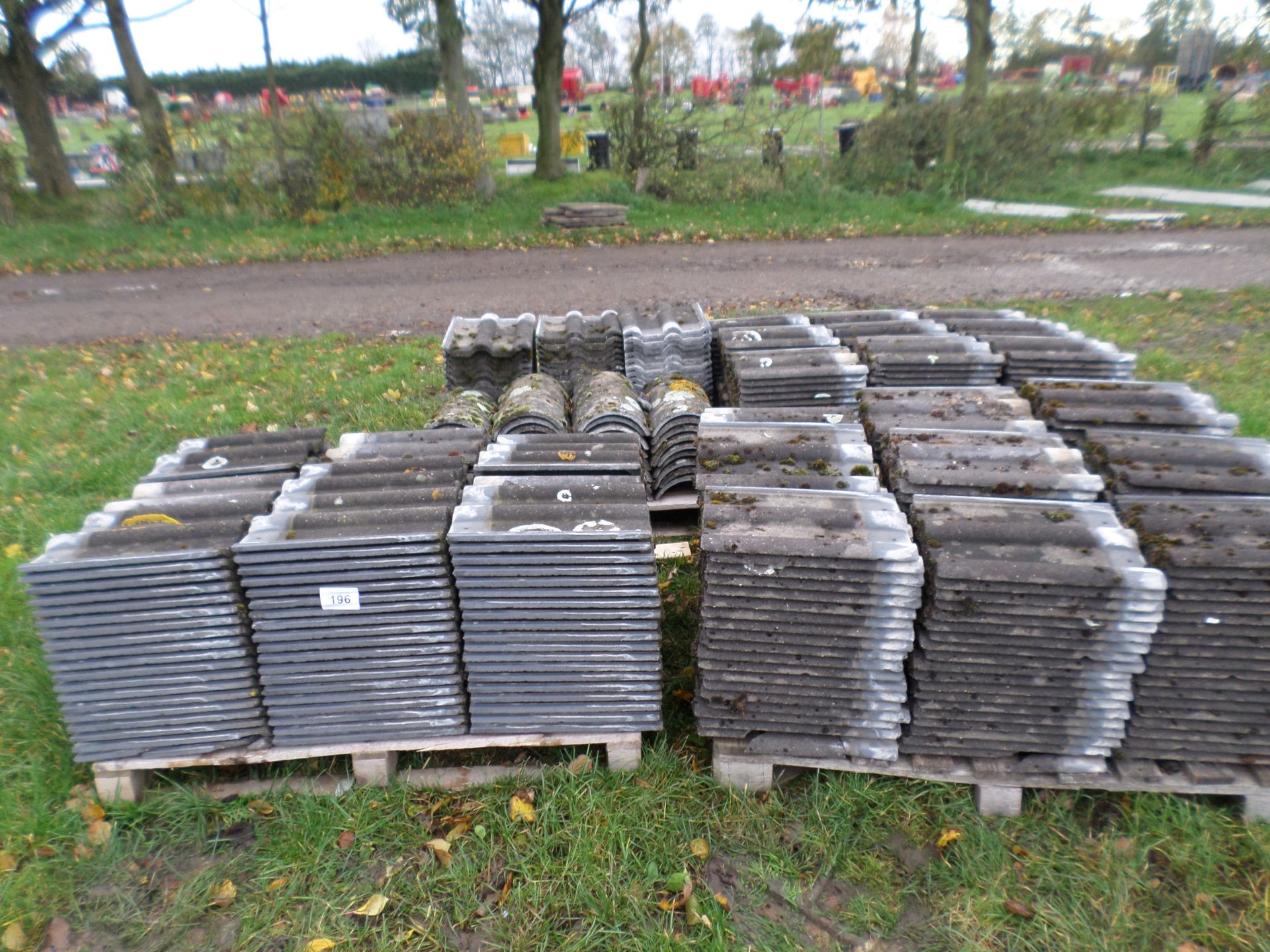 4 pallets of roof tiles NO VAT